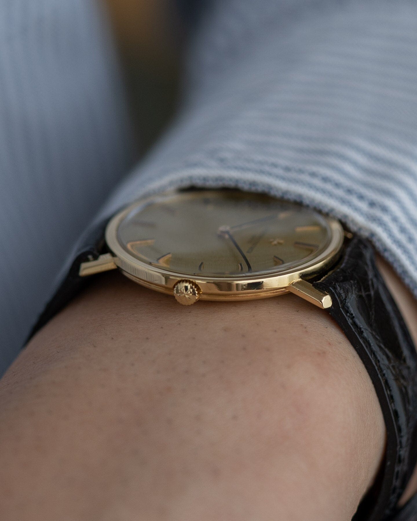 ヴァシュロン・コンスタンタン ラウンド 7811 YG 梨地ダイアル Watch VACHERON CONSTANTIN