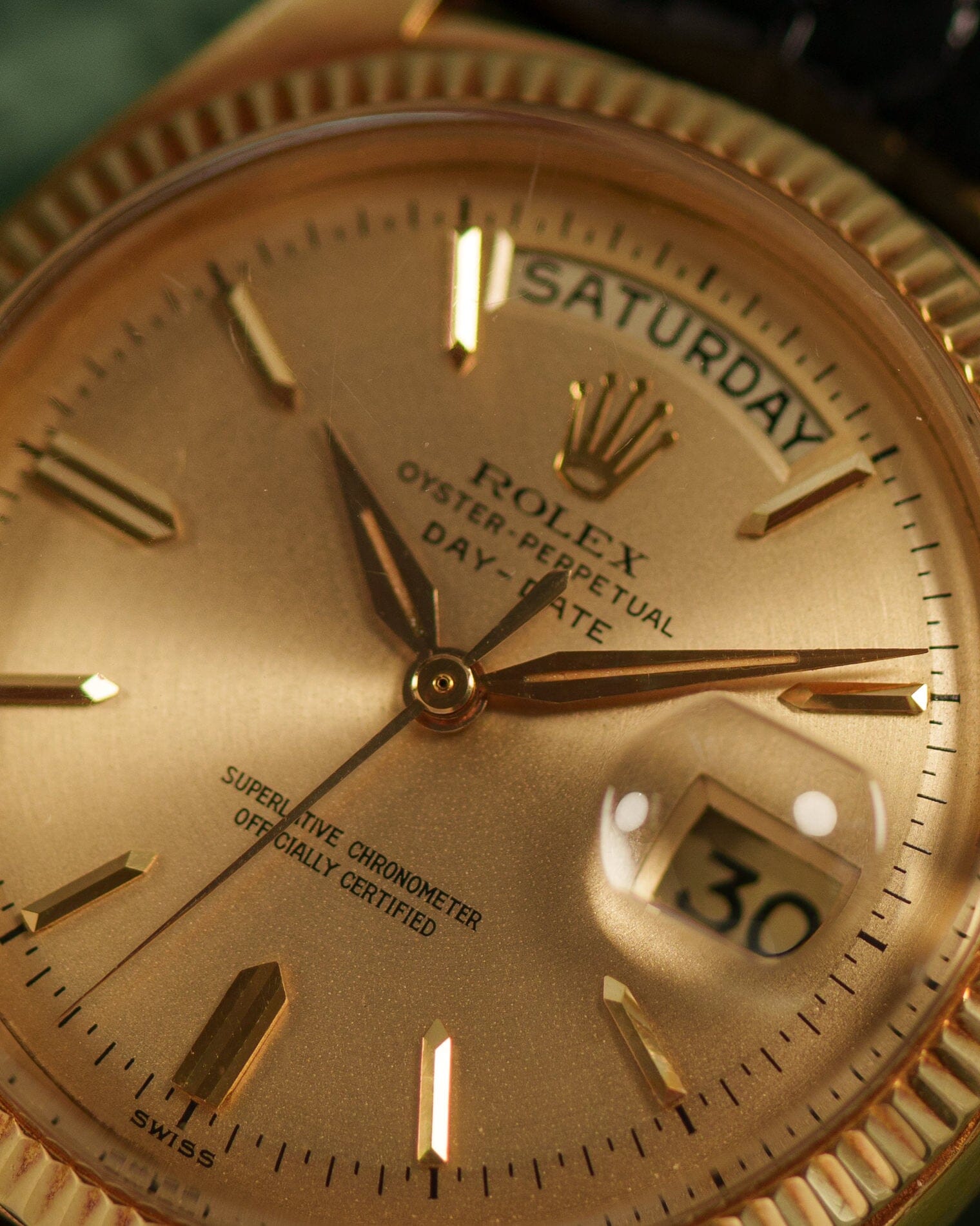 Rolex デイデイト 1803 YG シャンパンダイアル アルファハンド Watch ROLEX