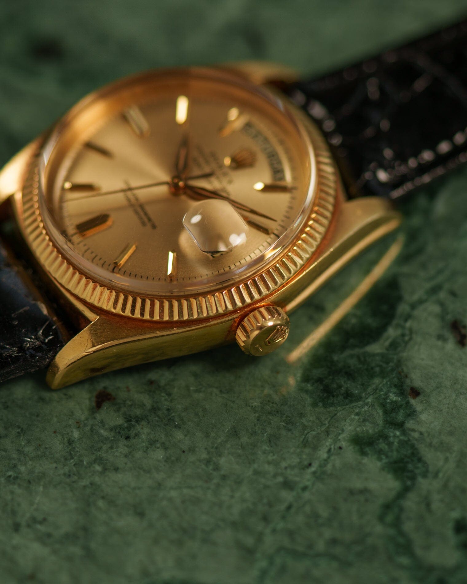 Rolex デイデイト 1803 YG シャンパンダイアル アルファハンド Watch ROLEX