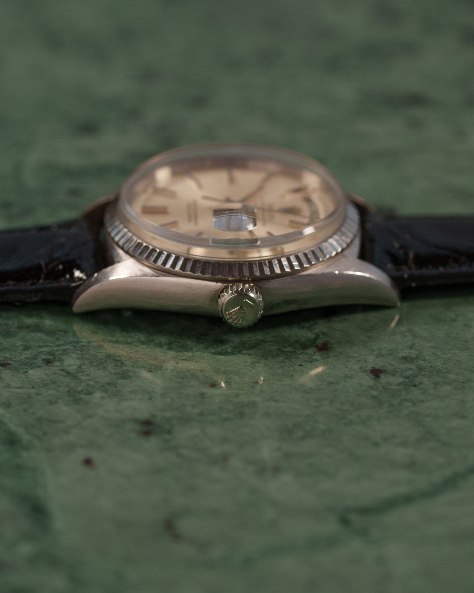 ロレックス デイデイト 1803 WG シルバーダイアル Watch ROLEX