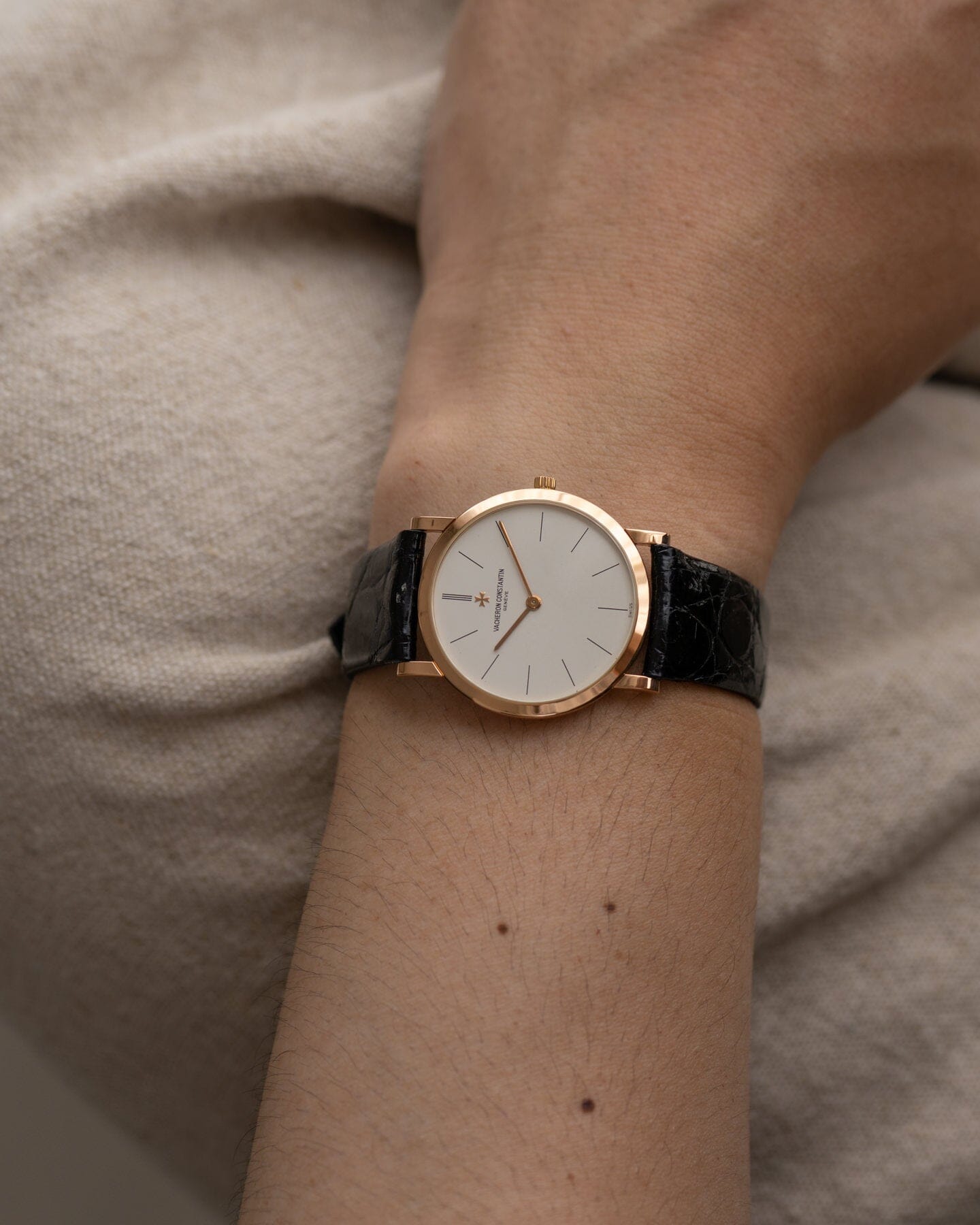 Vacheron Constantin Patrimony 33093 PG White 保証書付き Watch VACHERON CONSTANTIN