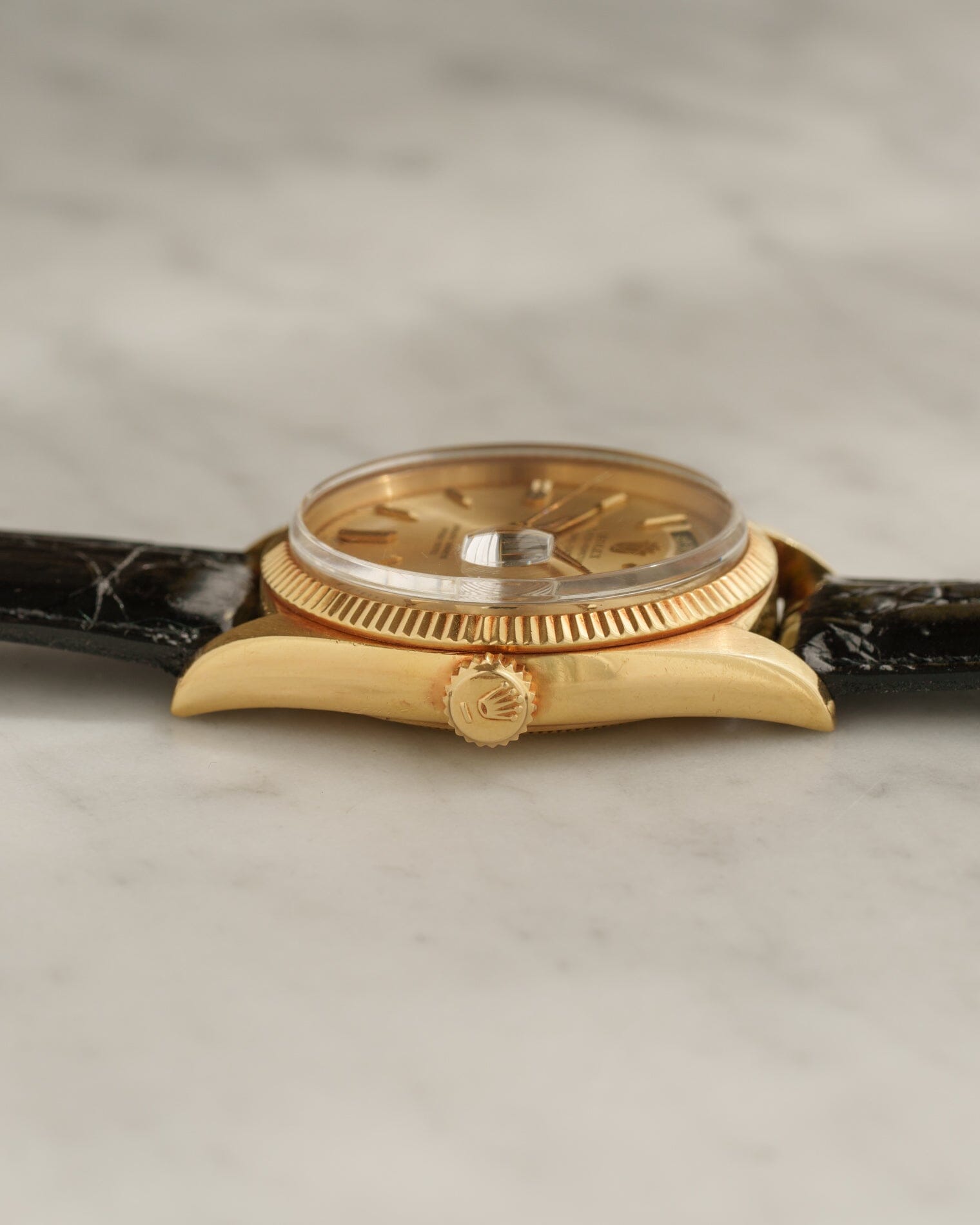 Rolex デイデイト 1803 YG シャンパンダイアル アルファハンド Watch ROLEX