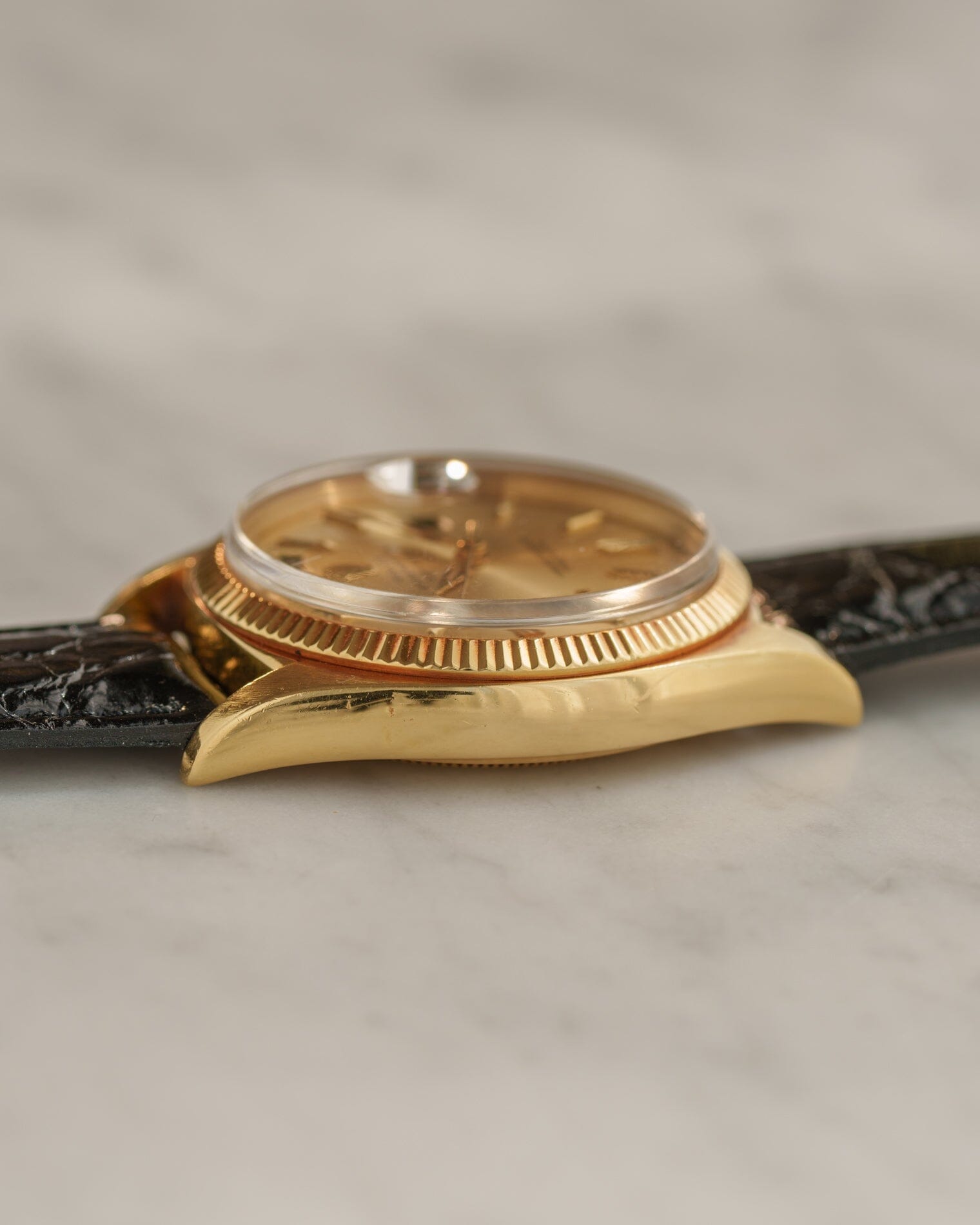 Rolex デイデイト 1803 YG シャンパンダイアル アルファハンド Watch ROLEX