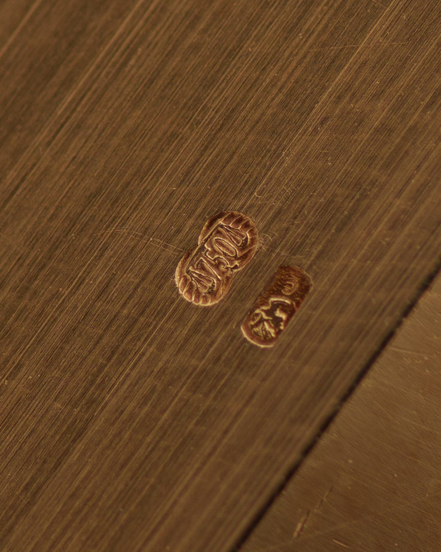 Rolex チェリーニ 4105 レクタングル YG ブラックタペストリーダイアル Watch ROLEX