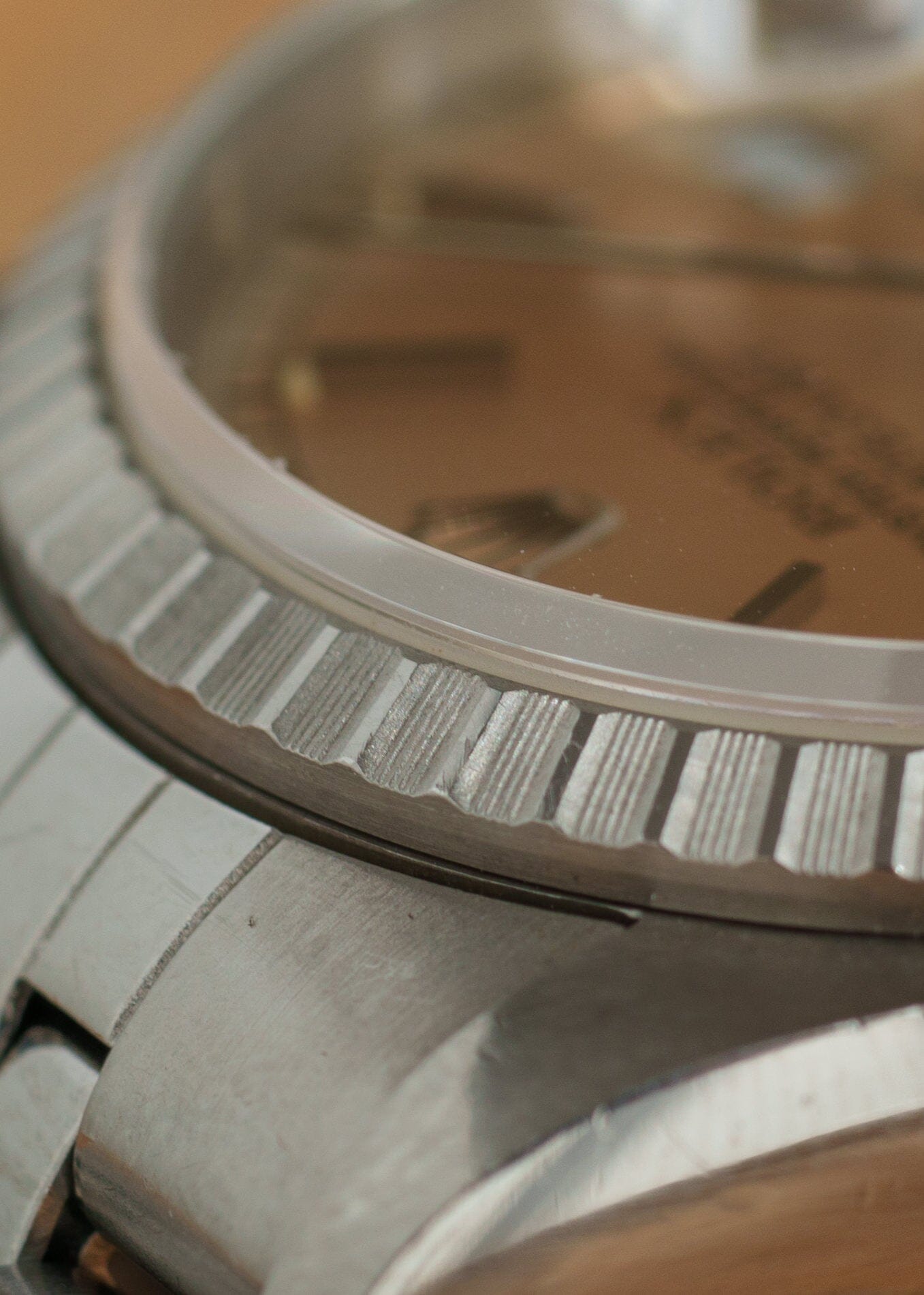 ロレックス デイトジャスト 16220 シルバーパティナダイアル Watch ROLEX