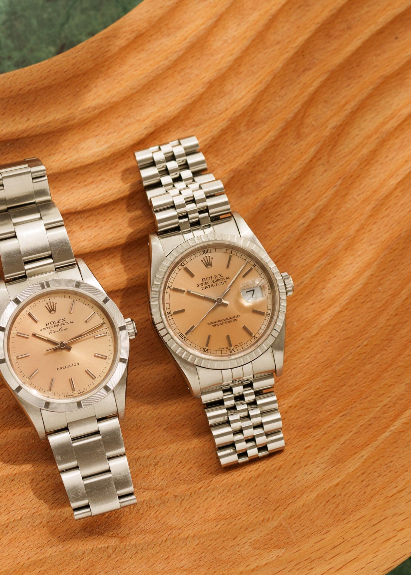 ロレックス デイトジャスト 16220 シルバーパティナダイアル Watch ROLEX