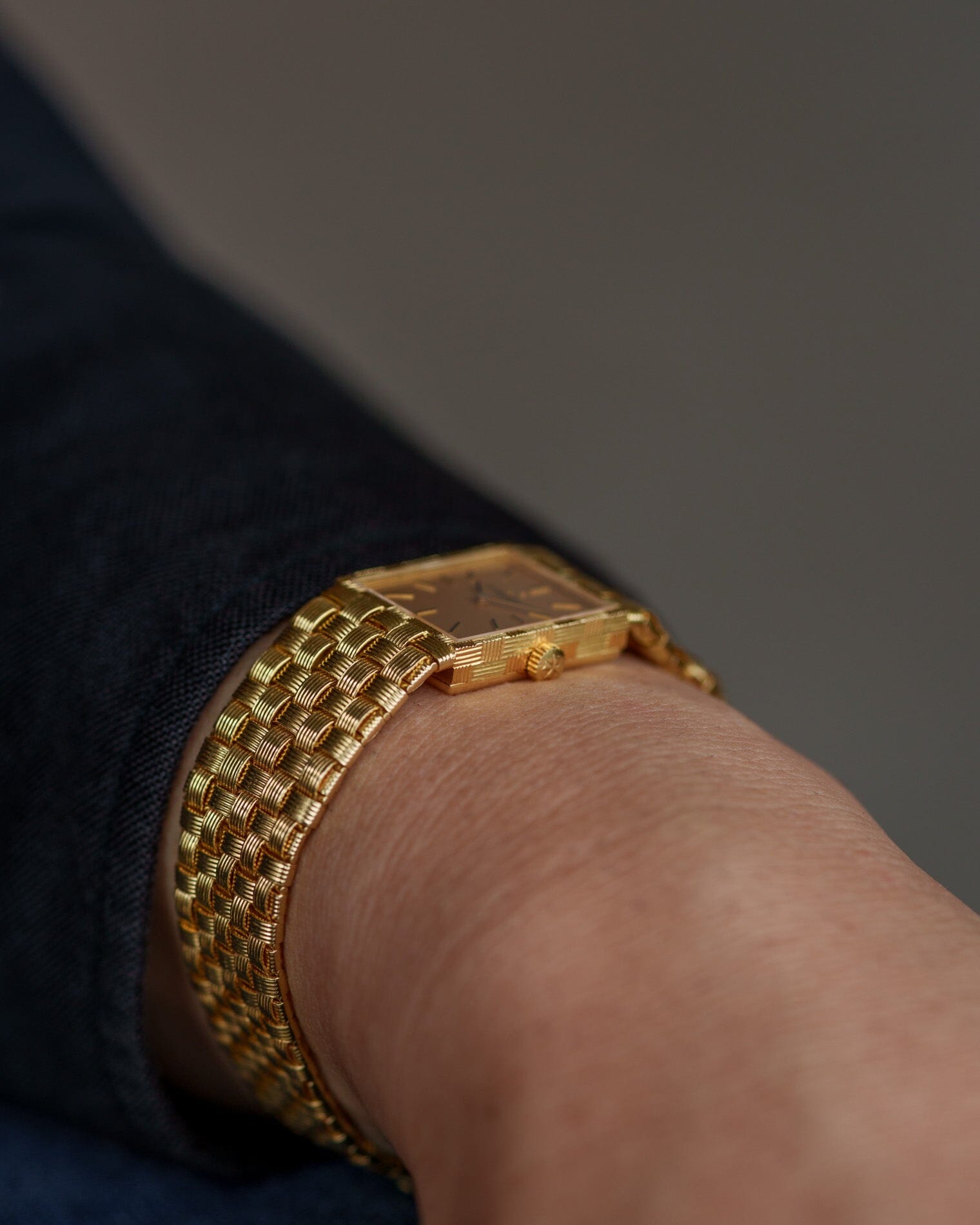 Vacheron Constantin メッシュドール YG シャンパンダイアル Watch VACHERON CONSTANTIN