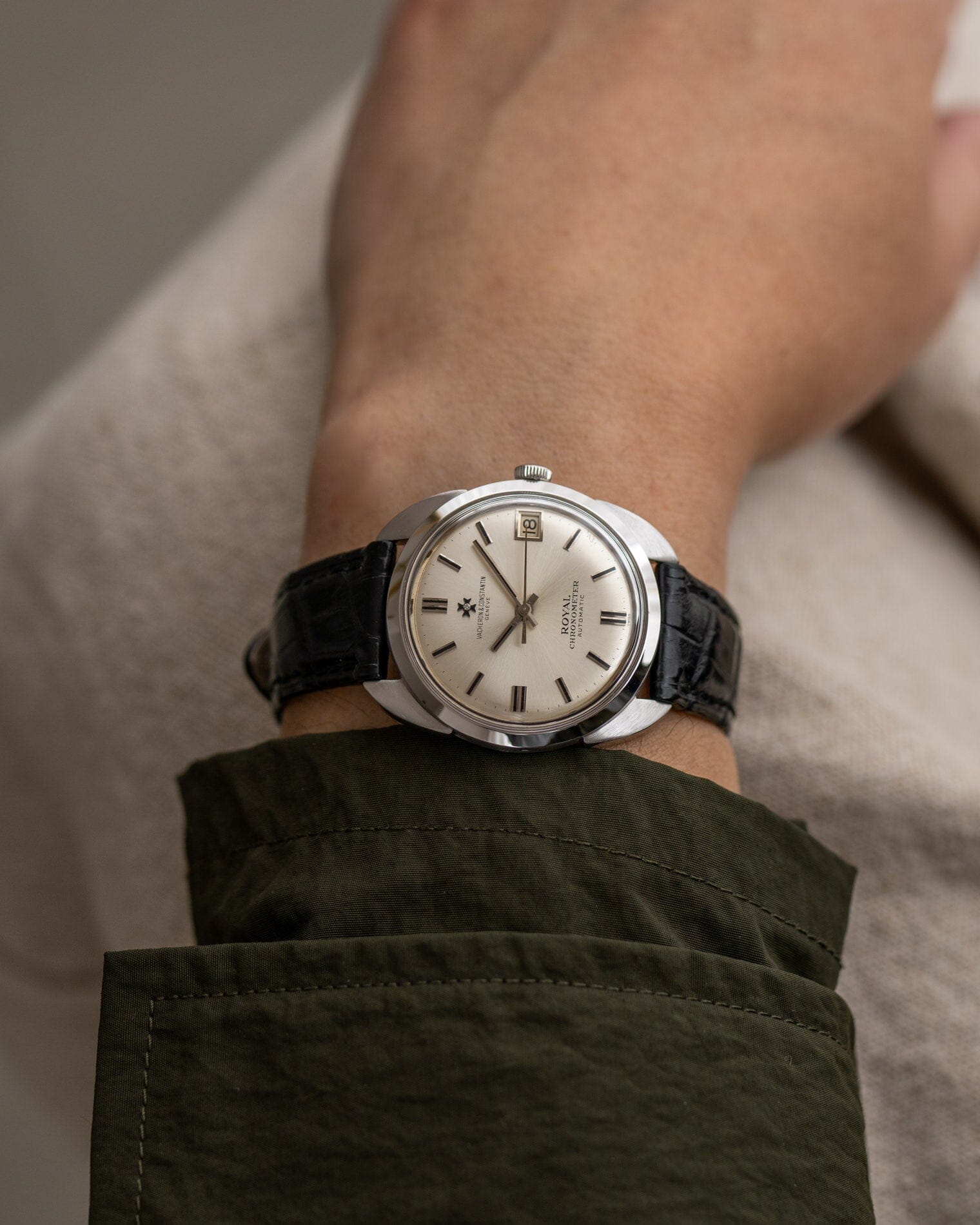 Vacheron Constantin クロノメーター ロワイヤル 6694 WG "バットマン" Watch VACHERON CONSTANTIN