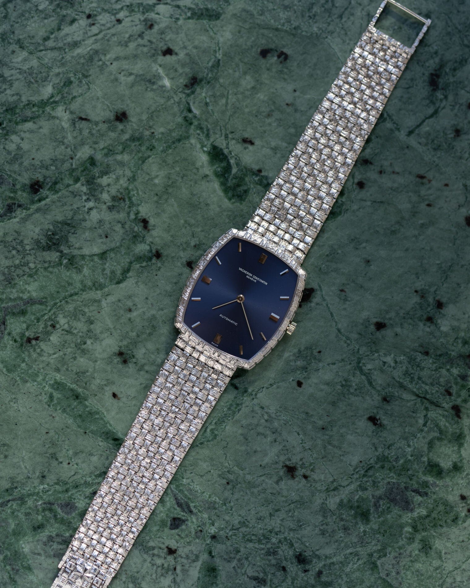 Vacheron Constantin メッシュドール 7943 WG ブルーダイアル "NOS" Watch VACHERON CONSTANTIN