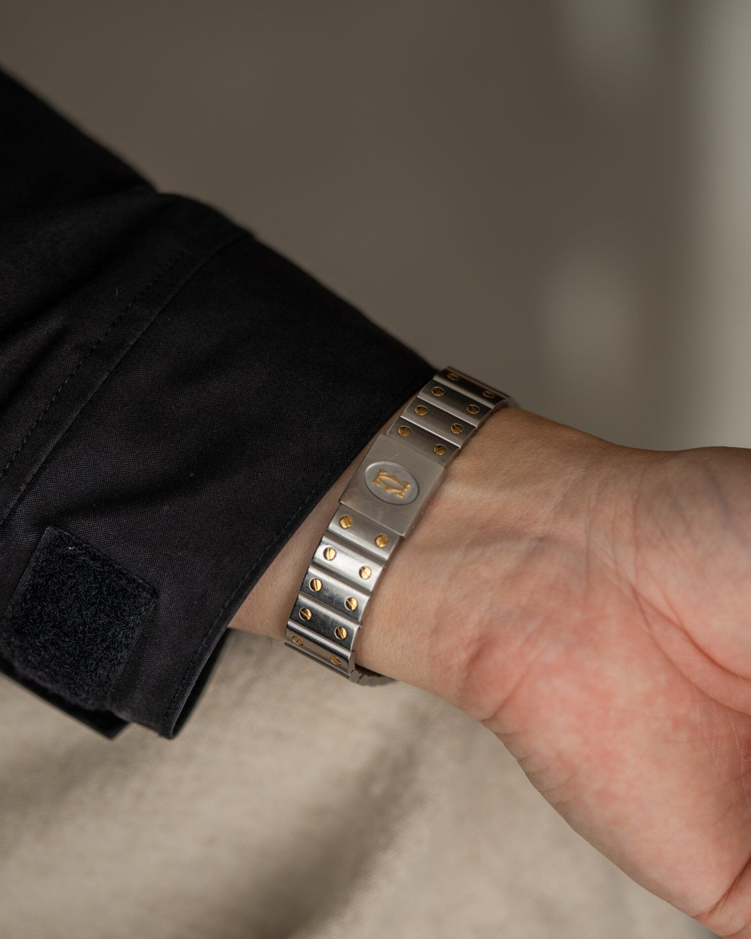 Cartier サントス ガルベ LM アイボリーローマン Watch CARTIER