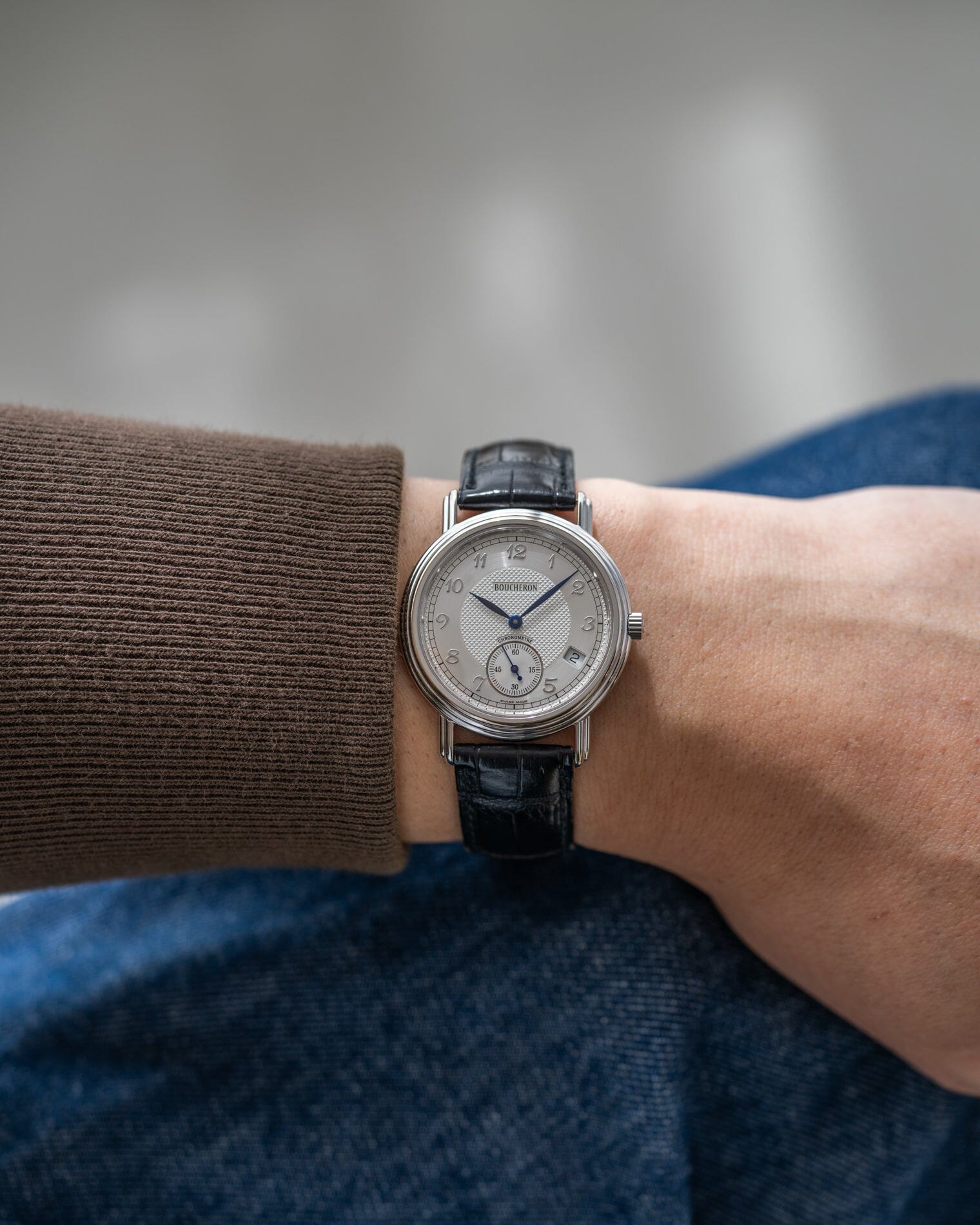 Boucheron ラウンド WG 140周年記念 フレデリック・ピゲ Watch BOUCHERON