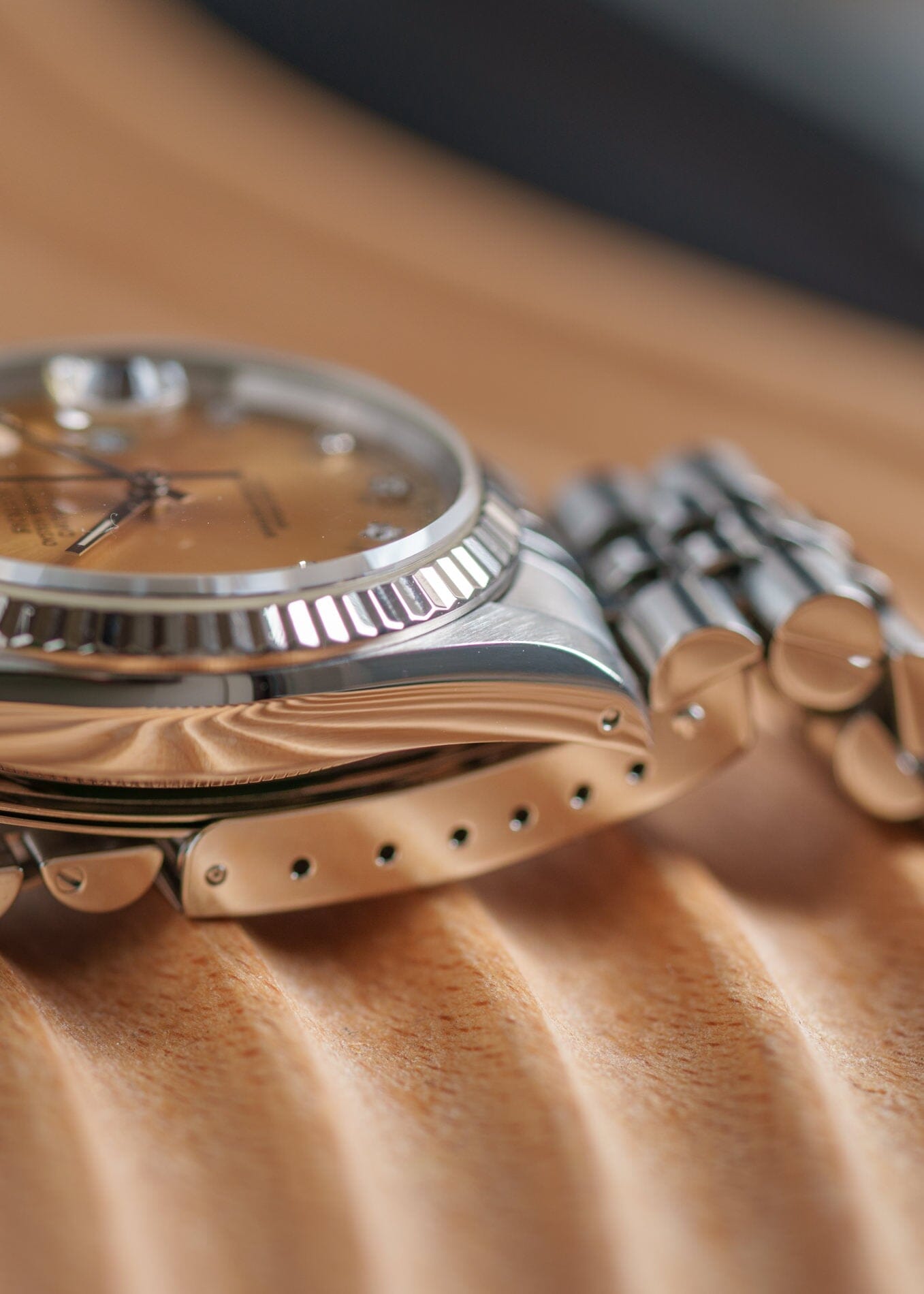 Rolex デイトジャスト 16234 シルバー ダイヤモンドダイアル 箱保証書付き Watch ROLEX