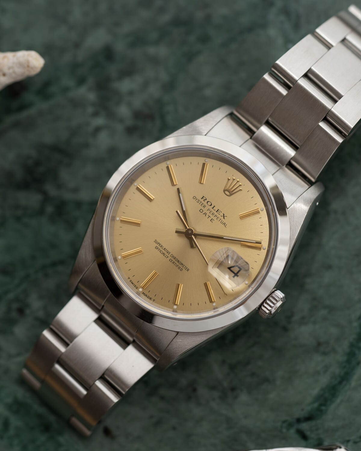 ロレックス オイスター パーペチュアル デイト 15200 シャンパンダイアル Watch ROLEX