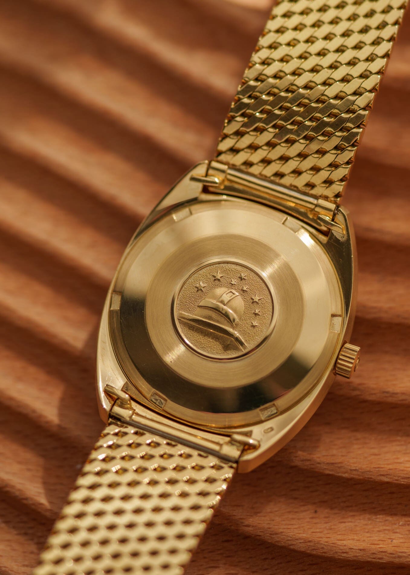 Omega コンステレーション YG 168.009/168.017 絹目ダイアル Watch OMEGA