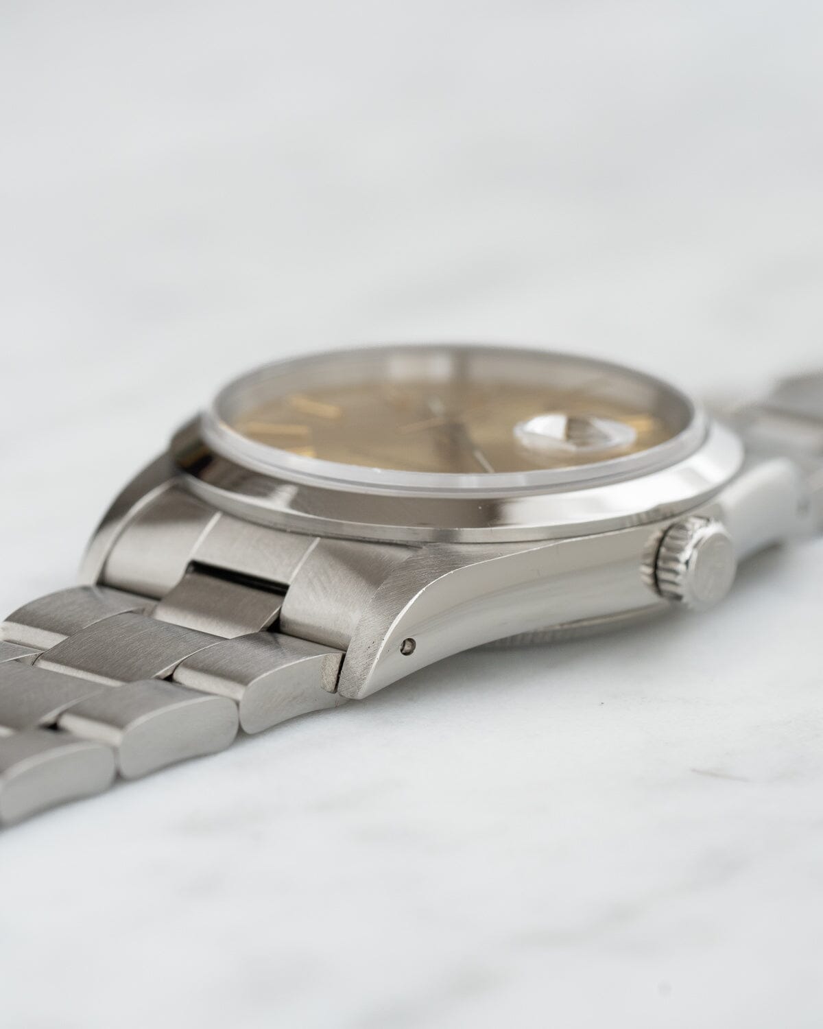 ロレックス オイスター パーペチュアル デイト 15200 シャンパンダイアル Watch ROLEX
