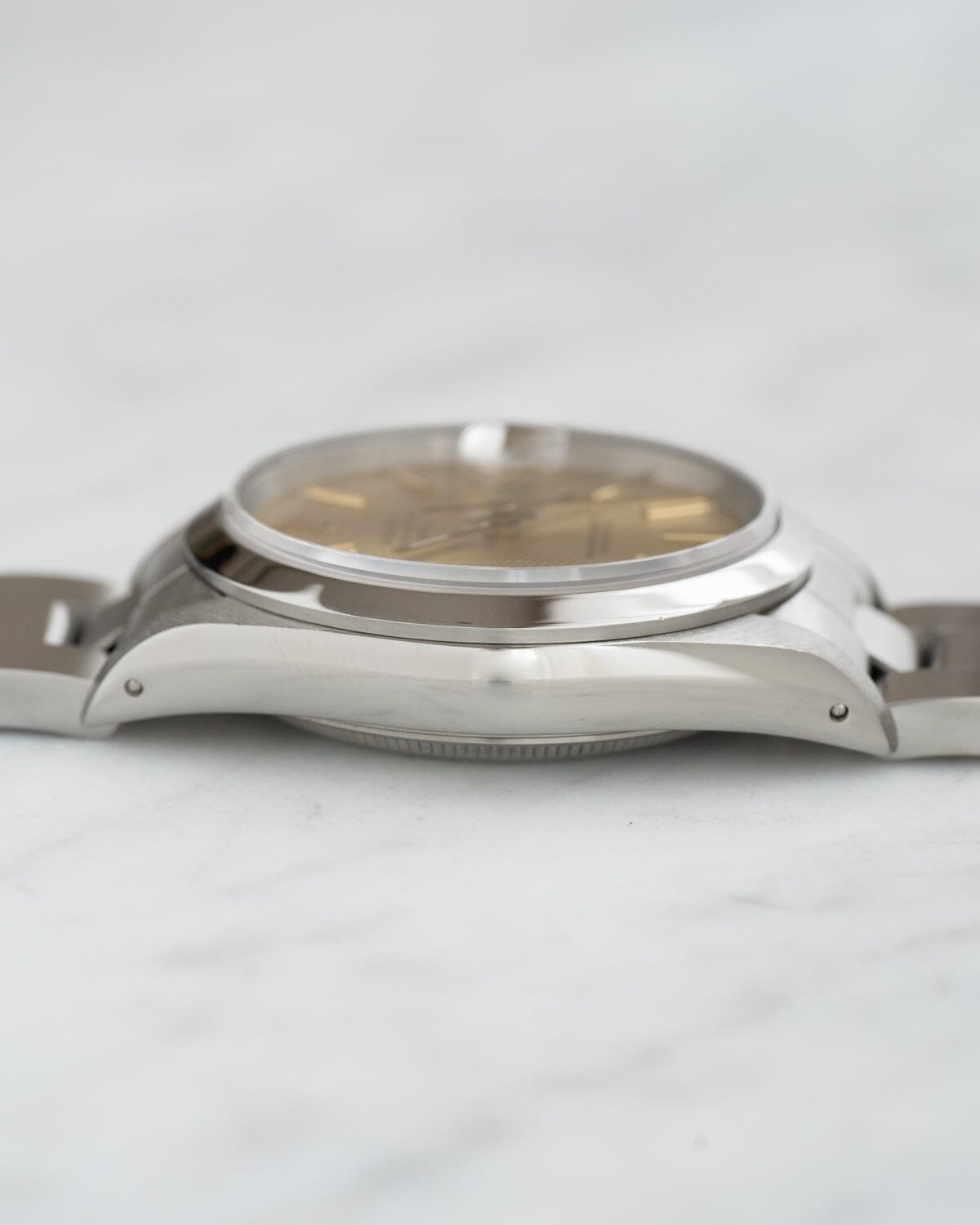ロレックス オイスター パーペチュアル デイト 15200 シャンパンダイアル Watch ROLEX