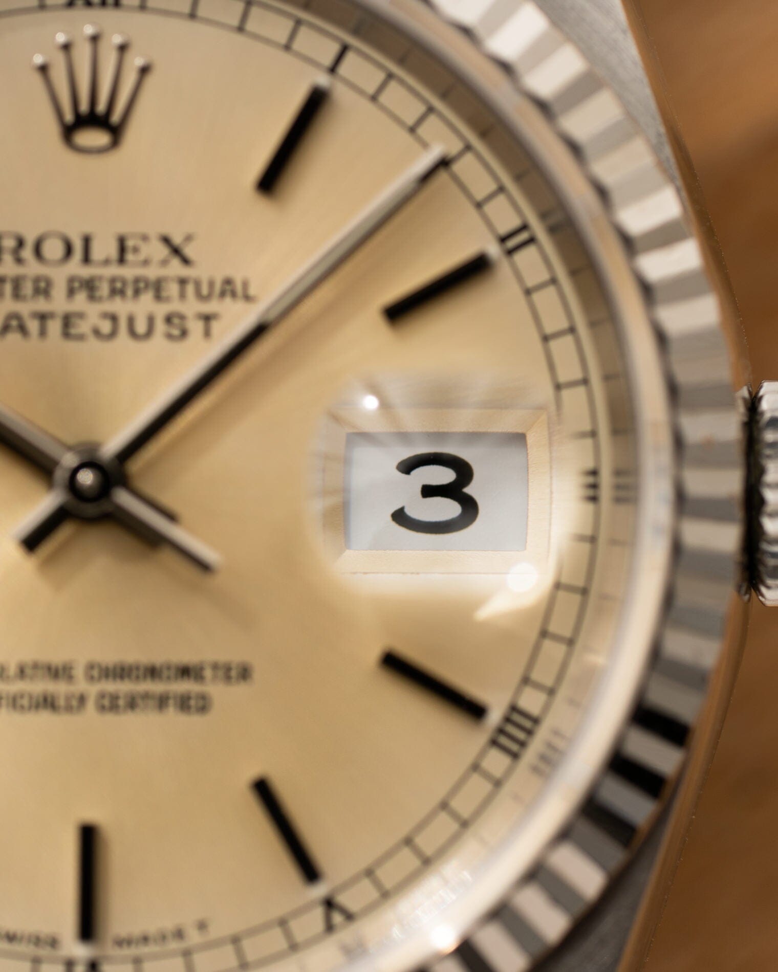 Rolex デイトジャスト 16234 アイボリーダイアル Watch ROLEX