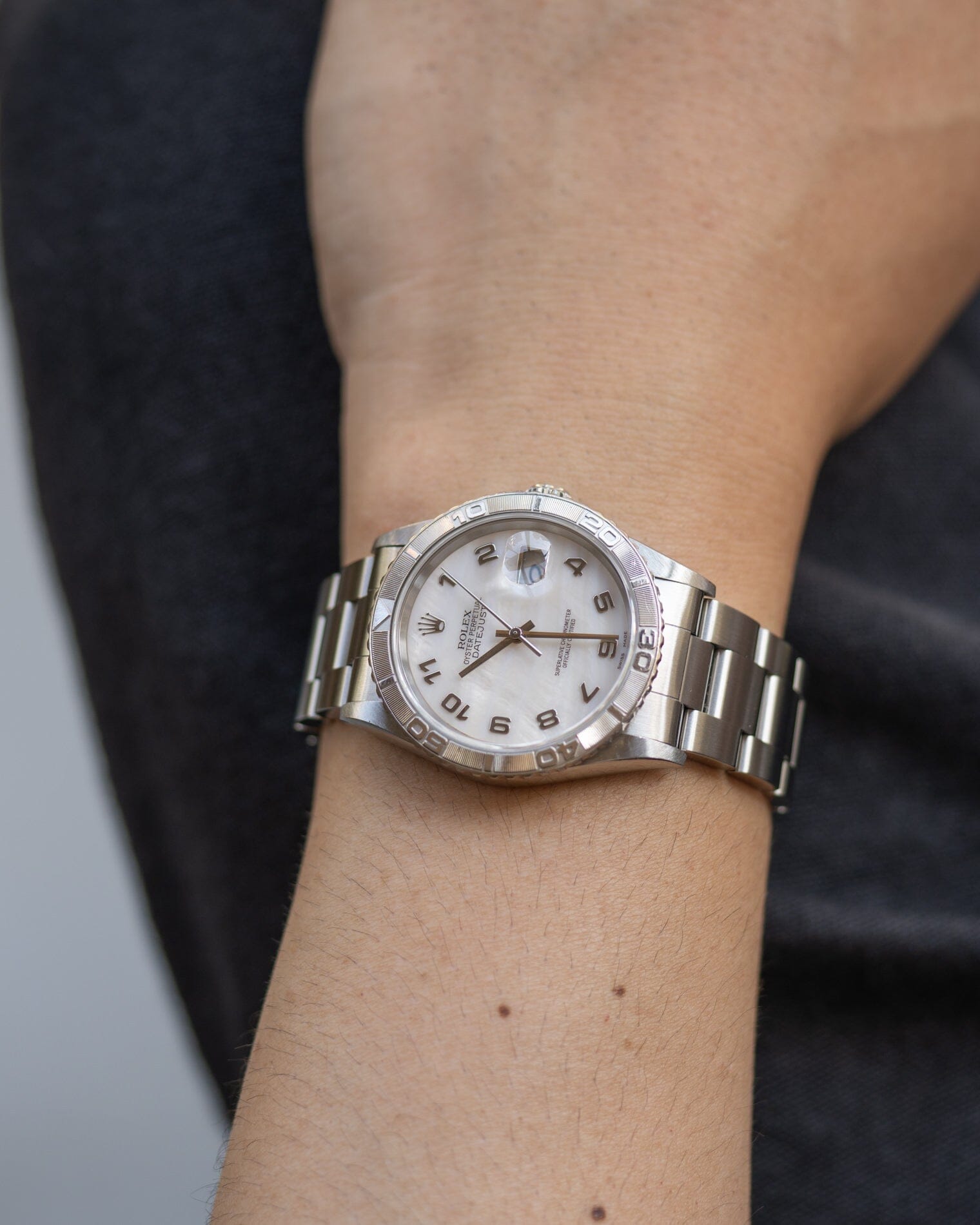 Rolex デイトジャスト 16264 "サンダーバード" ピンクシェルダイアル 箱保証書付き Watch ROLEX