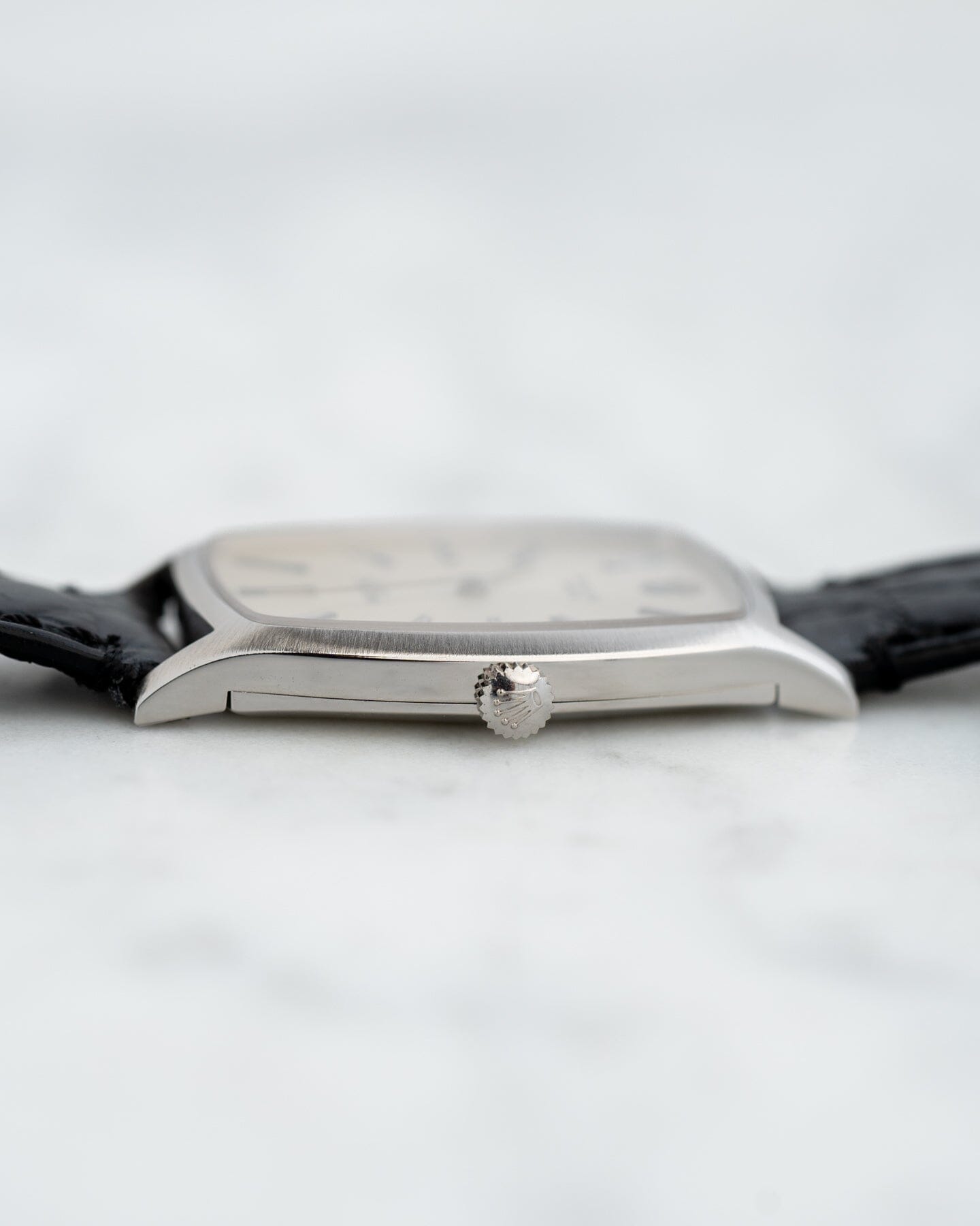 Rolex チェリーニ 3807 WG シルバーダイアル Watch ROLEX