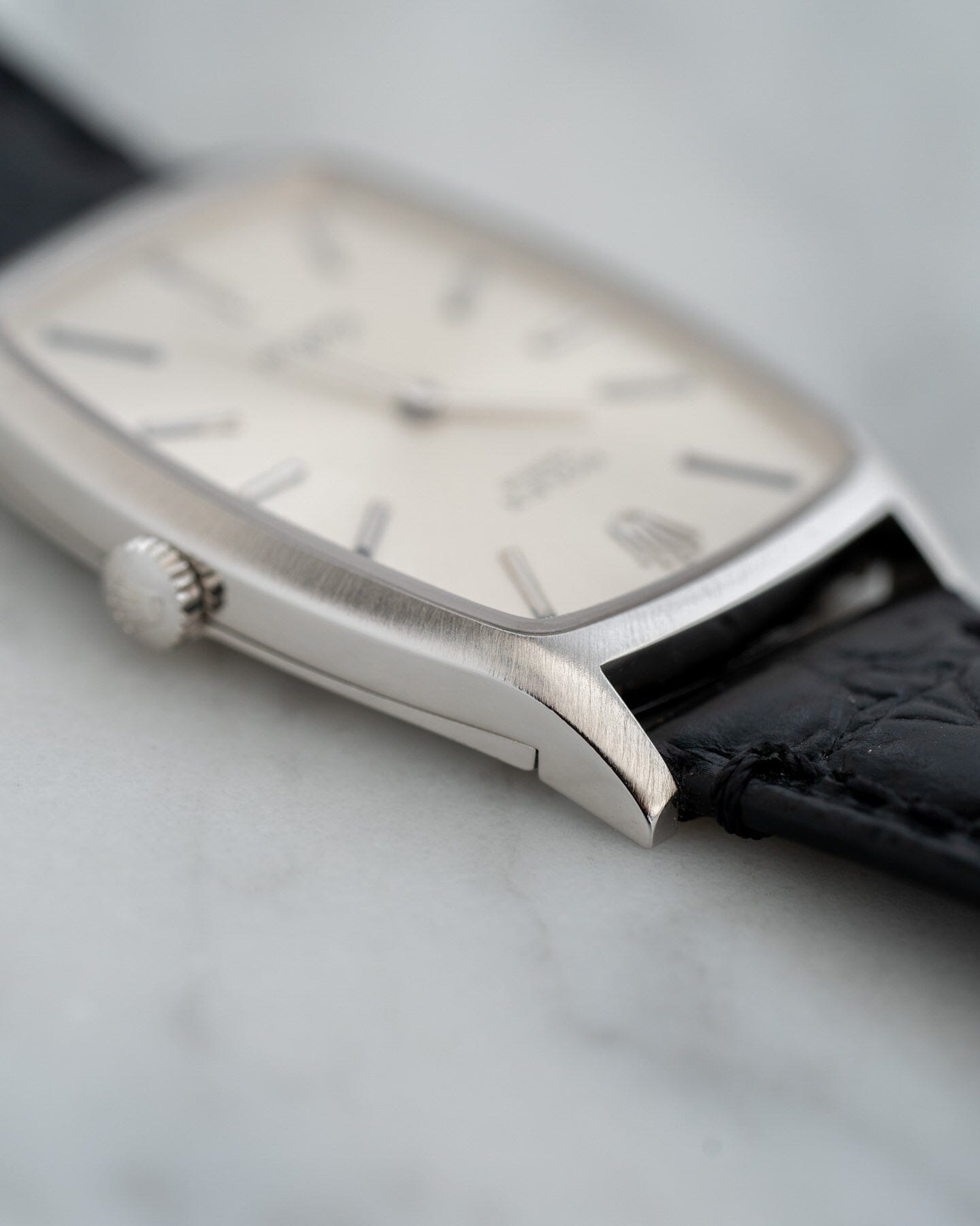 Rolex チェリーニ 3807 WG シルバーダイアル Watch ROLEX