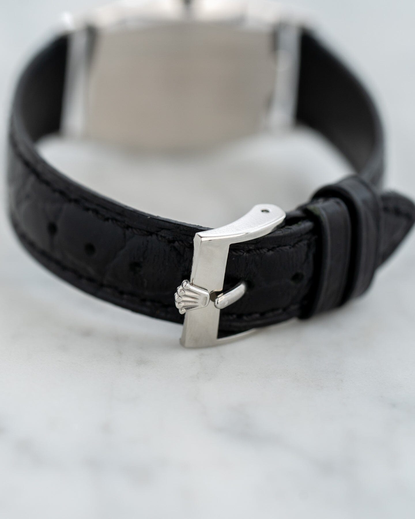 Rolex チェリーニ 3807 WG シルバーダイアル Watch ROLEX