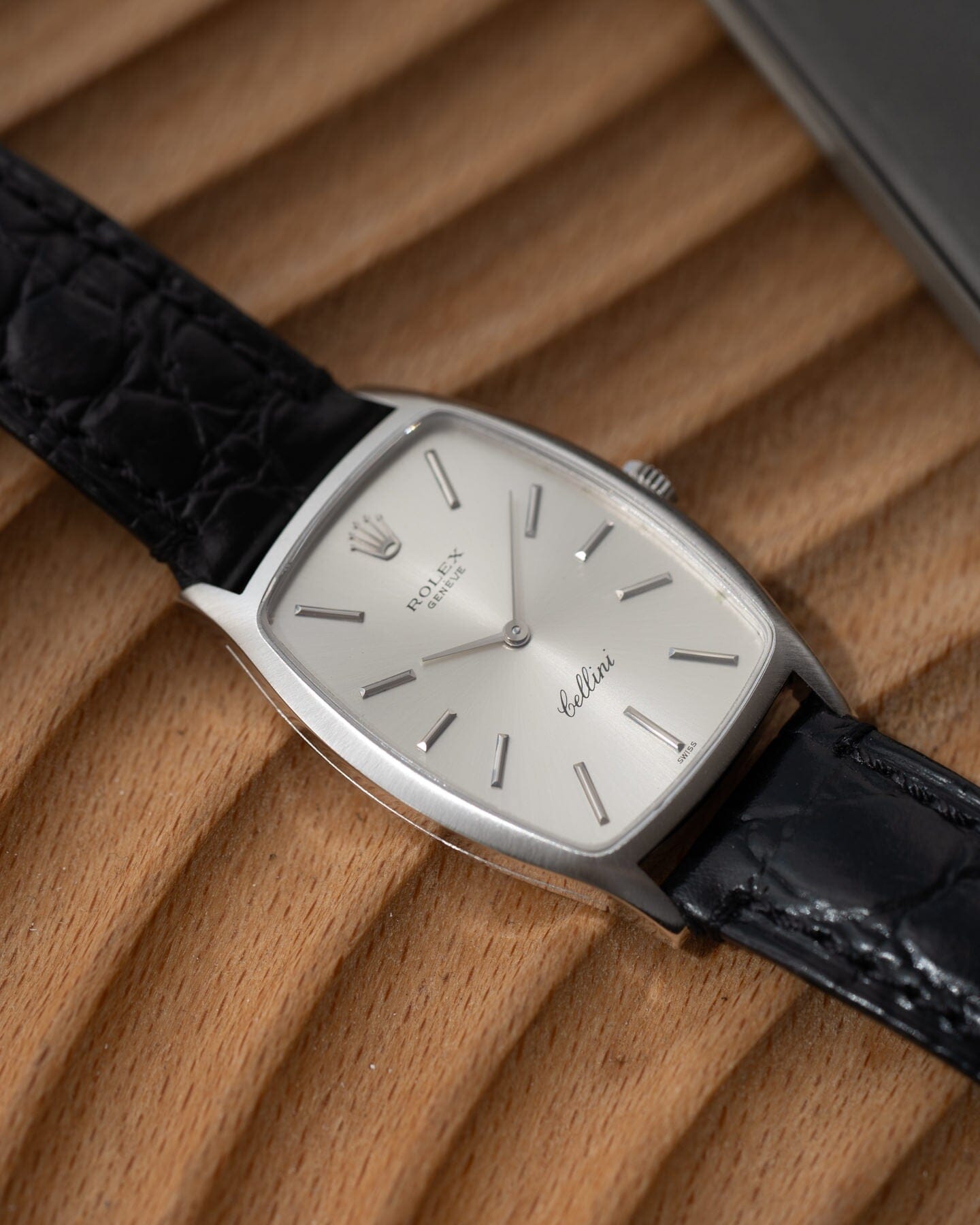 Rolex チェリーニ 3807 WG シルバーダイアル Watch ROLEX