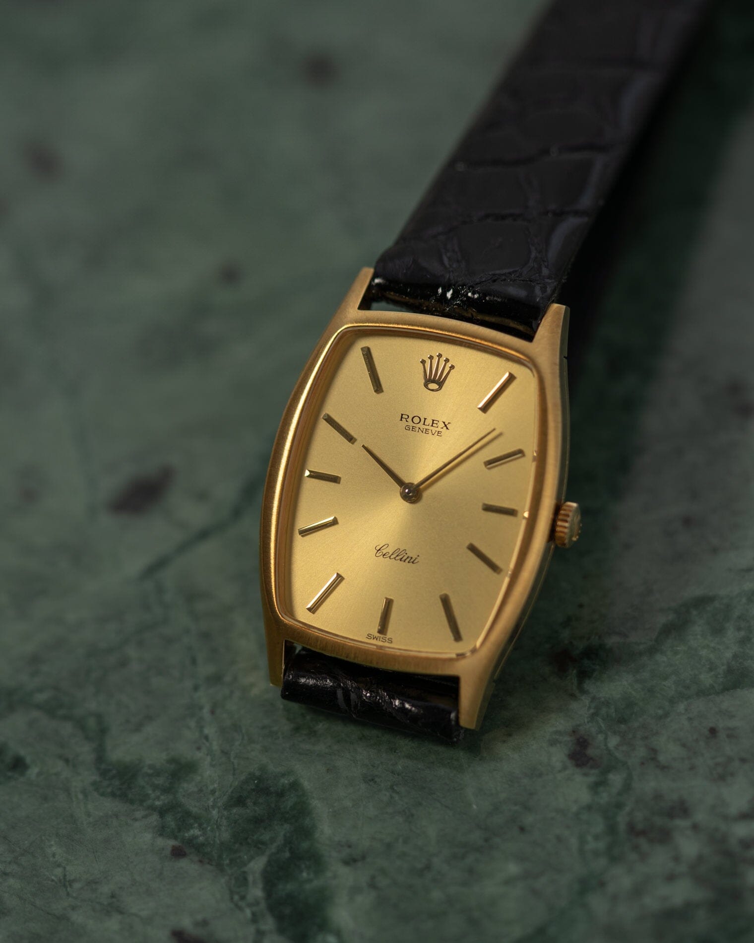Rolex チェリーニ 3807 YG シャンパンダイアル 裏蓋シールあり Watch ROLEX