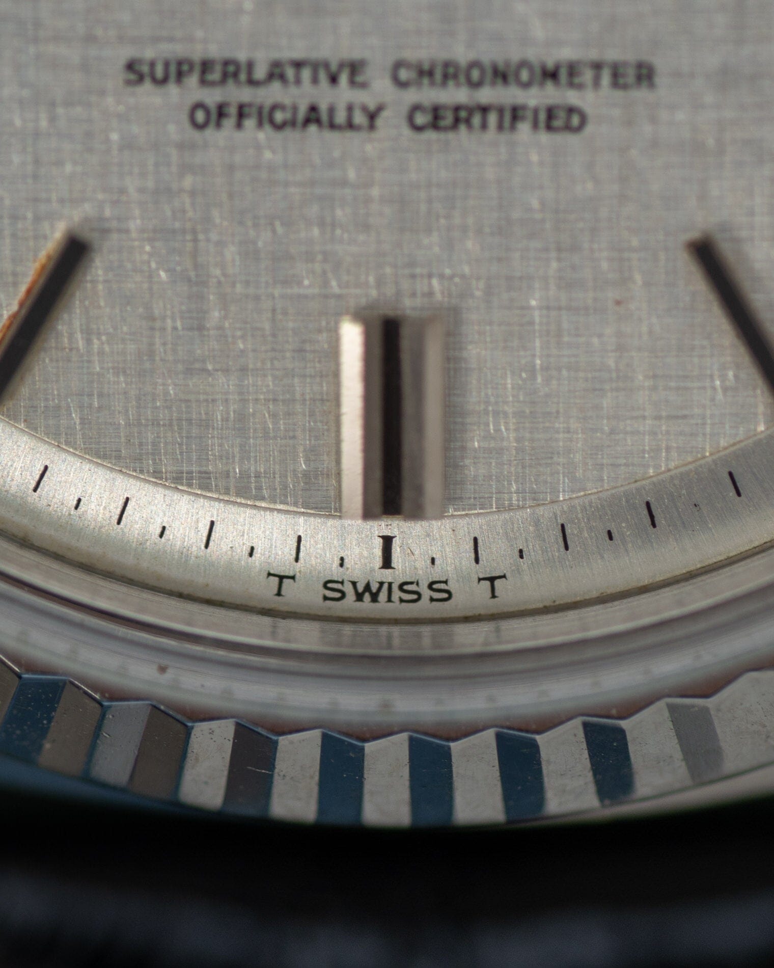 Rolex デイデイト 1803 WG シルバーリネンダイアル Watch ROLEX