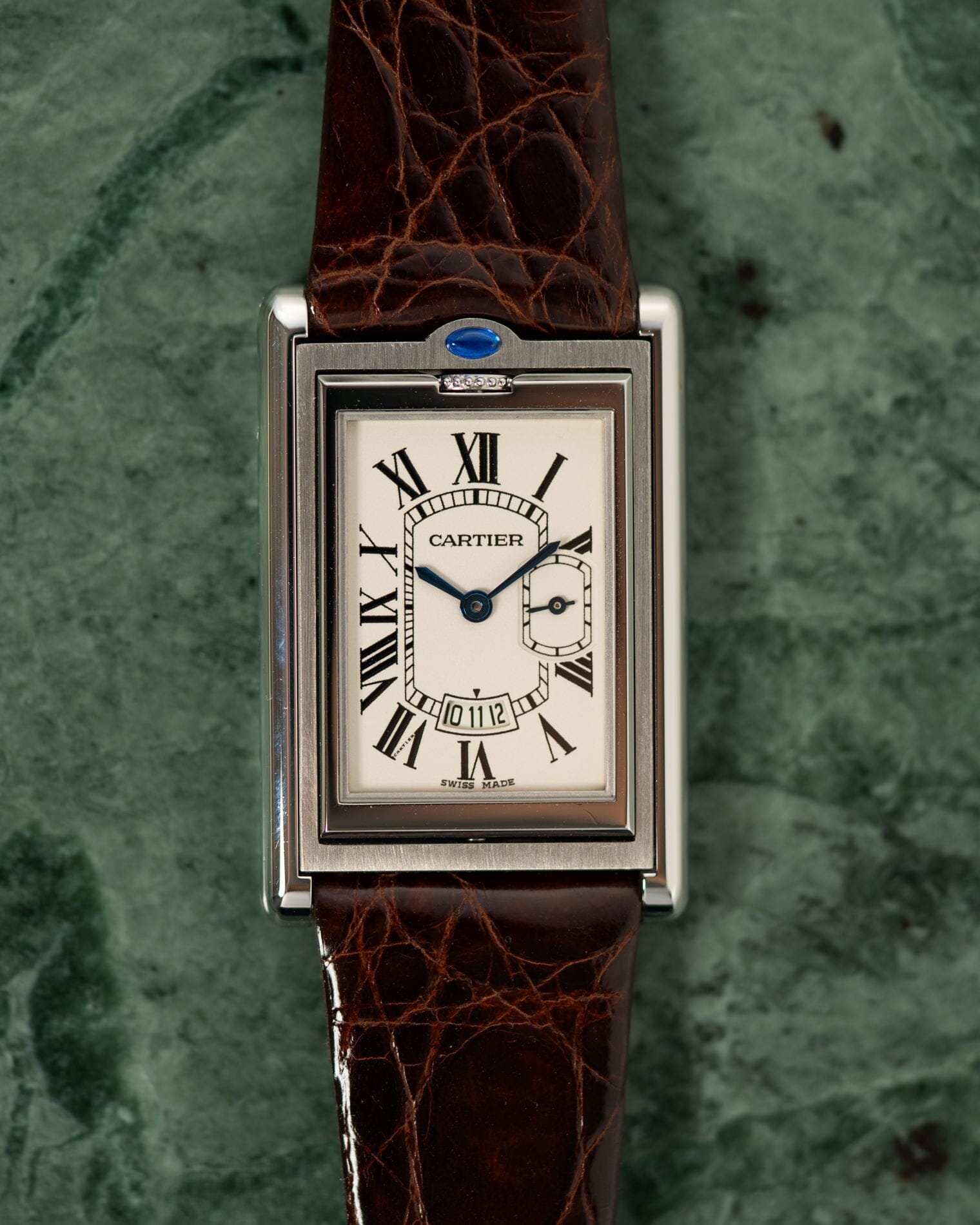 Cartier タンク バスキュラント XL 2522 保証書付き コンプリートサービス済み Watch CARTIER