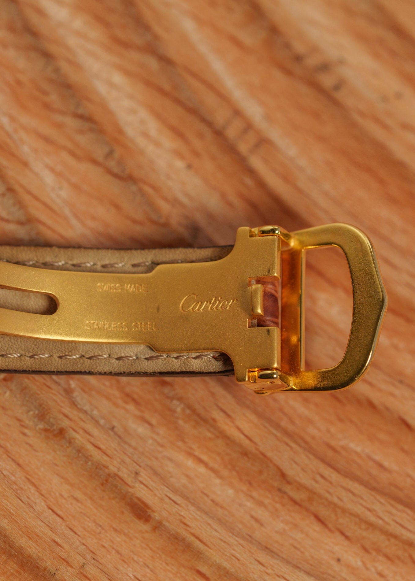 カルティエ マストタンク SM 2415 ビッグアラビア QZ 箱保証書付き Watch CARTIER