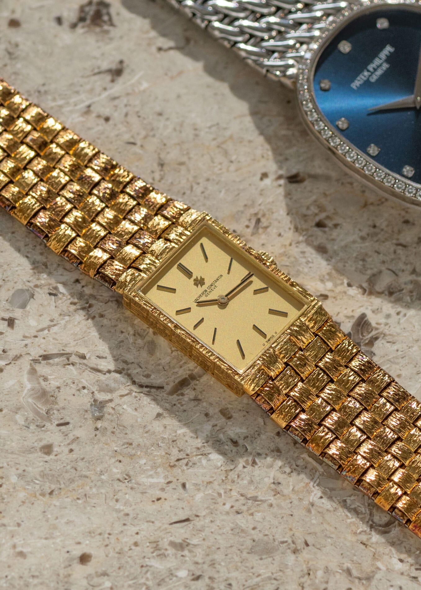 Vacheron Constantin メッシュドール YG シャンパンダイアル Watch VACHERON CONSTANTIN