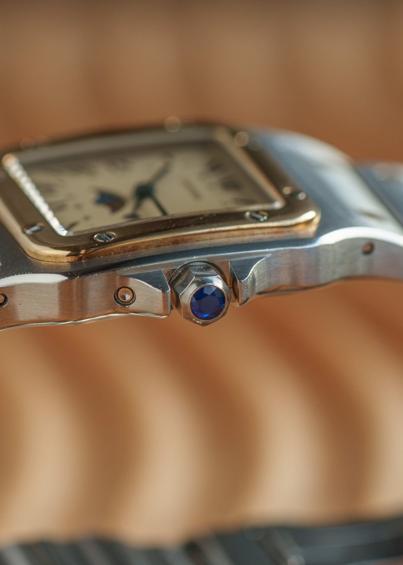 Cartier サントスガルベ LM 119901 ムーンフェイズ Watch CARTIER