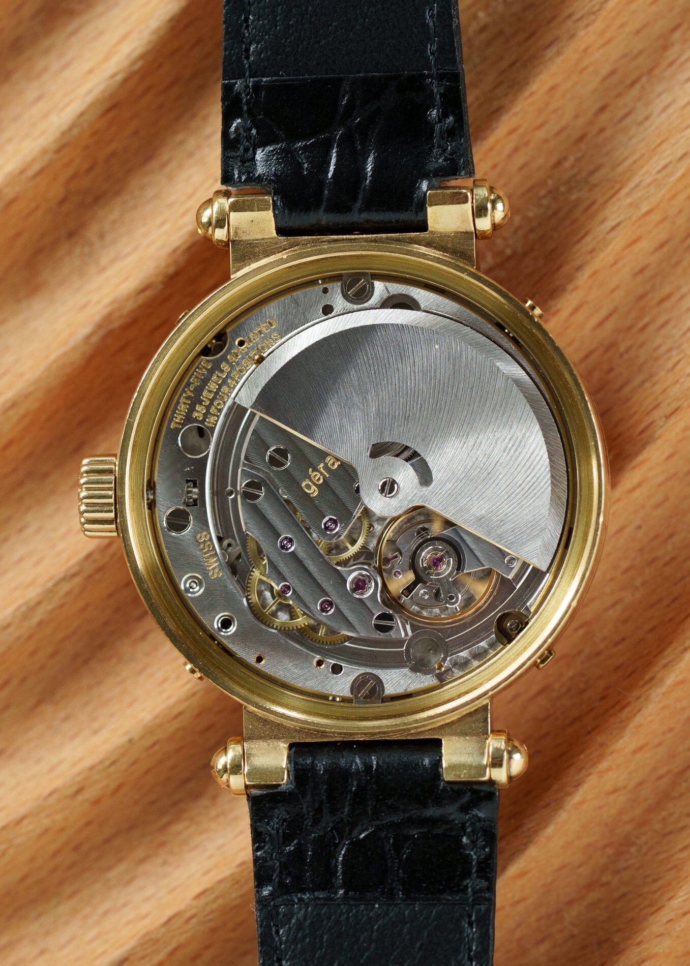 Gerald Genta パーペチュアルカレンダー "La 19" G3144.7 YG Watch GERALD GENTA