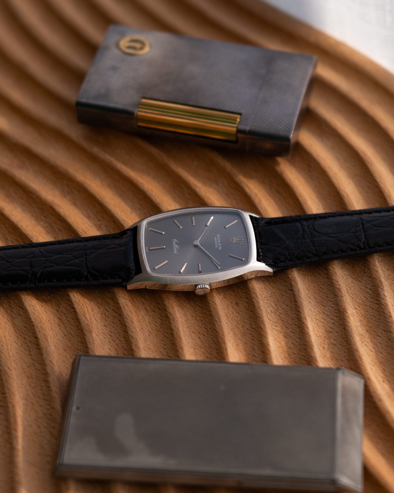 Rolex チェリーニ 3807 WG グレーダイアル Watch ROLEX