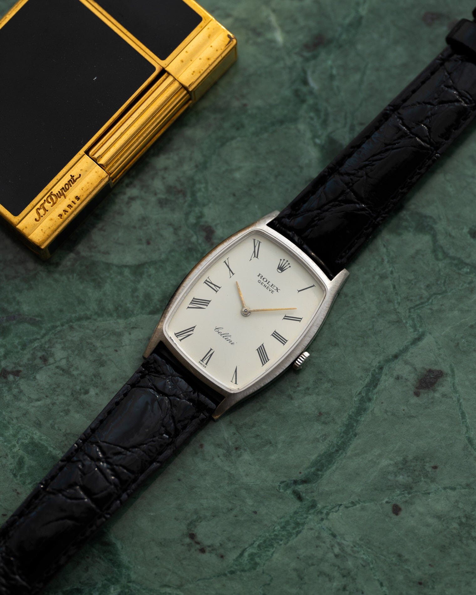 Rolex チェリーニ 3807 WG ホワイトローマン Watch ROLEX