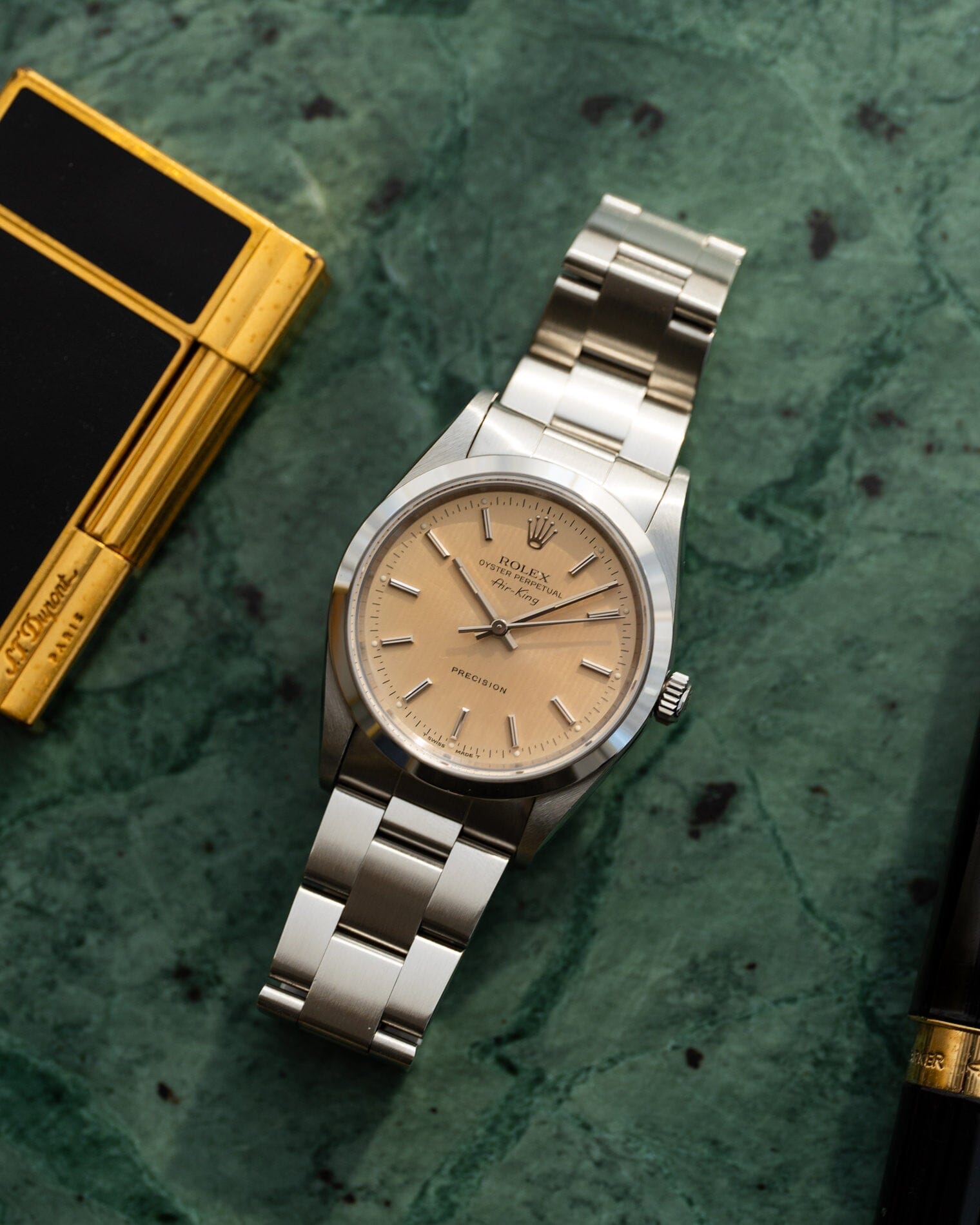 Rolex エアキング 14000 クリームダイアル Watch ROLEX