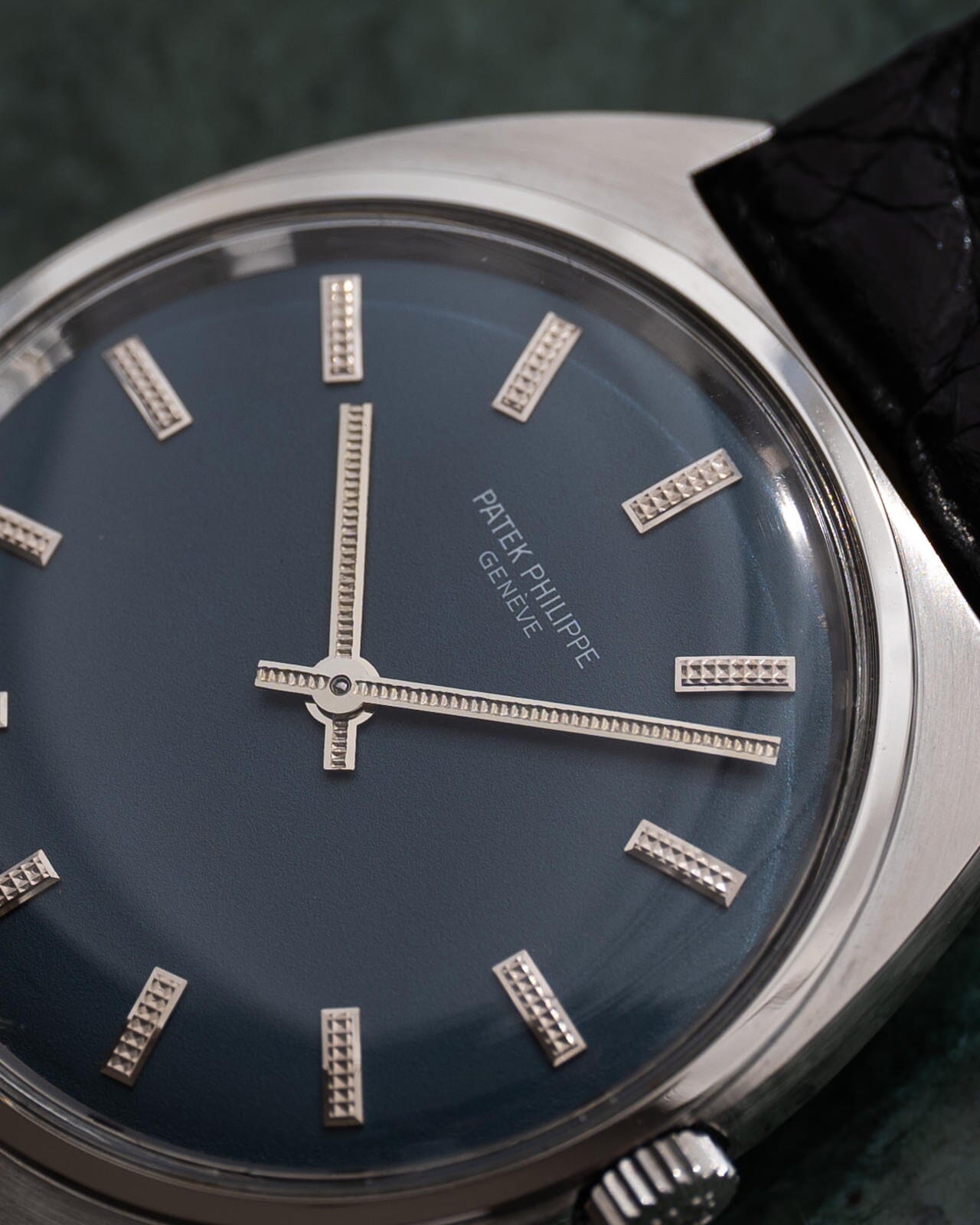 Patek Philippe カラトラバ 3574 SS ブルーダイアル アーカイブ付き Watch PATEK PHILIPPE