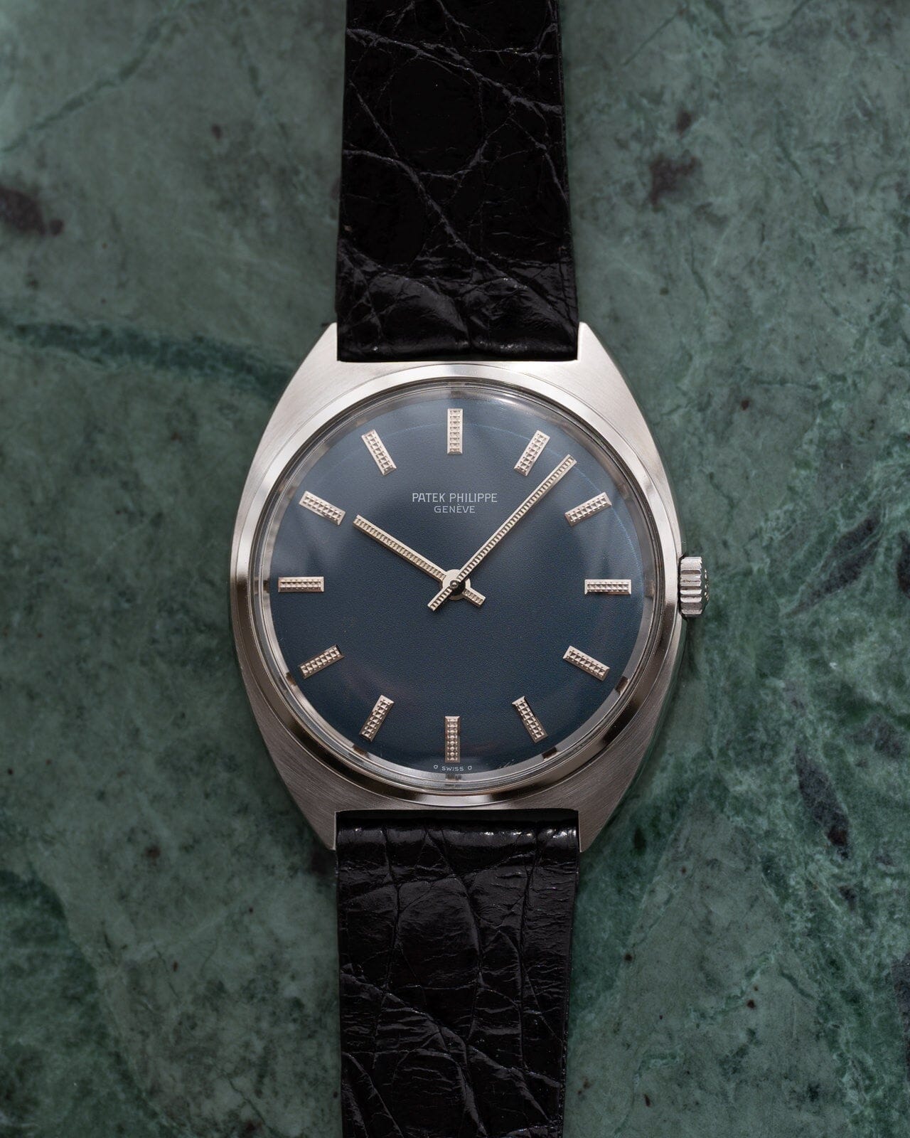 Patek Philippe カラトラバ 3574 SS ブルーダイアル アーカイブ付き Watch PATEK PHILIPPE