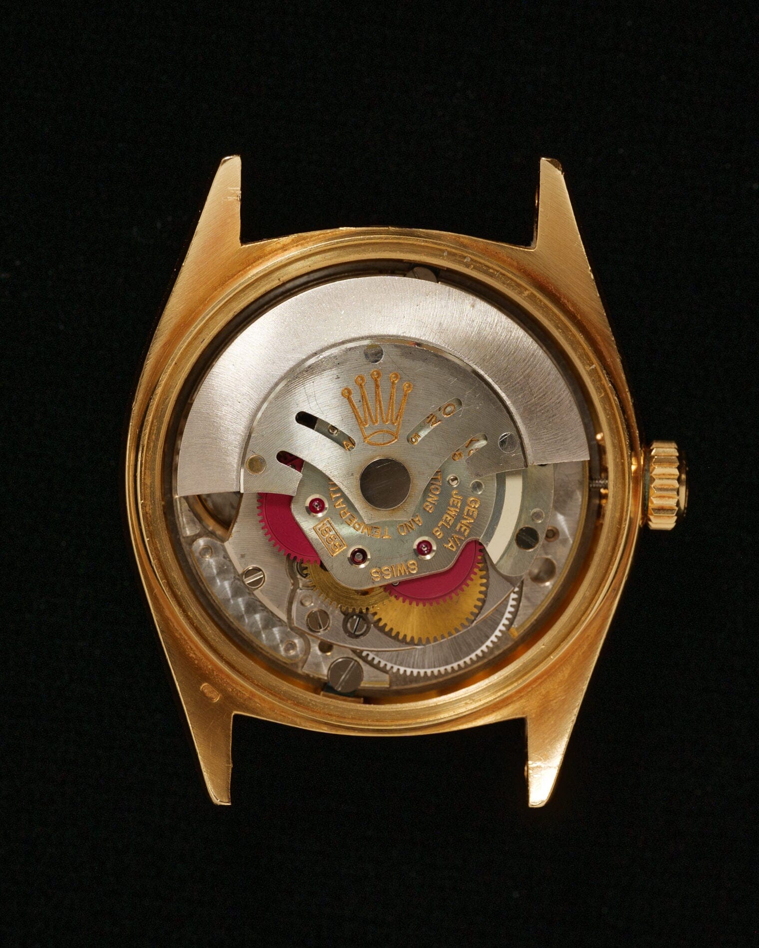 Rolex デイデイト 1803 YG シャンパンダイアル アルファハンド Watch ROLEX