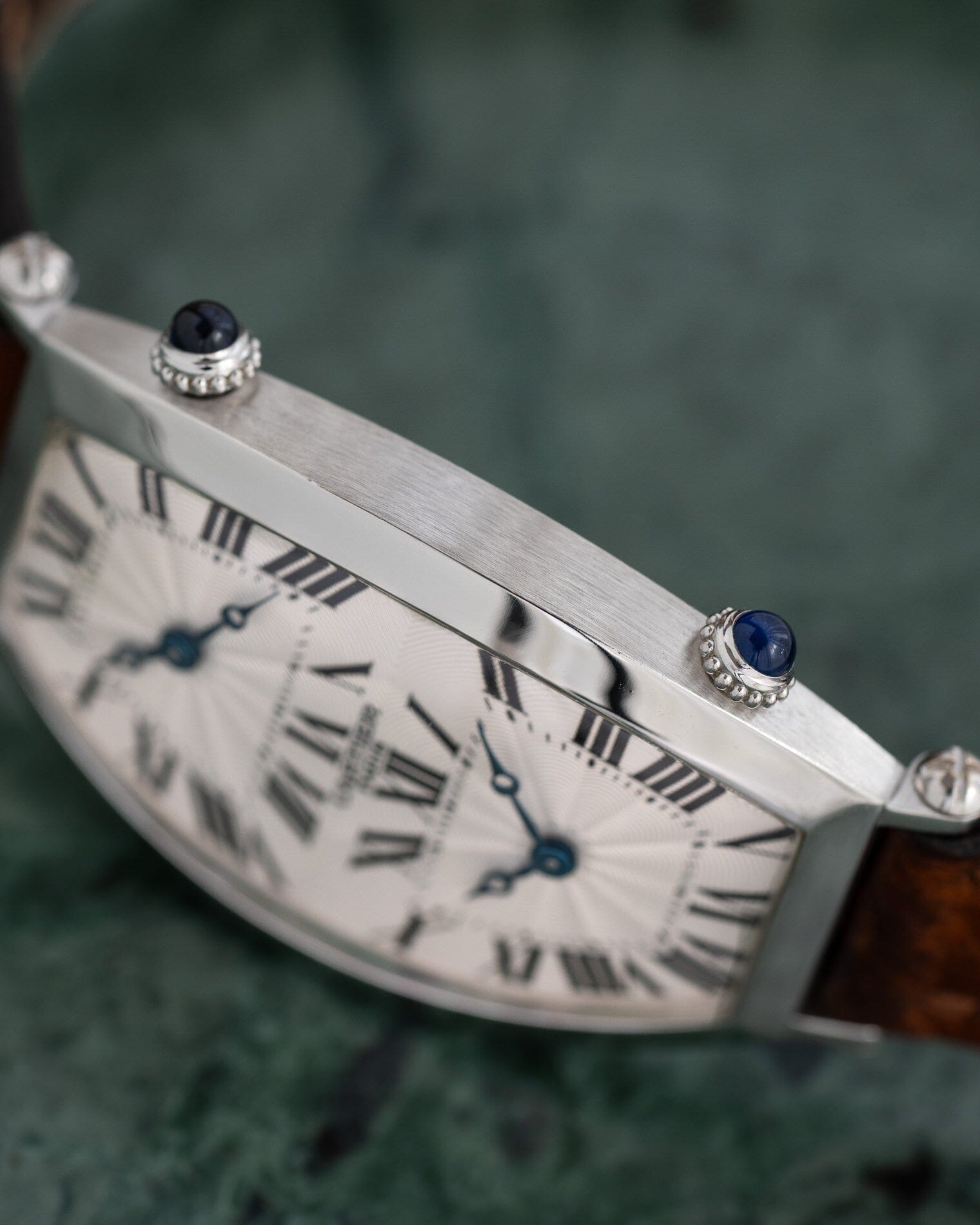 Cartier トノー 2459D デュアルタイム WG CPCP Watch CARTIER