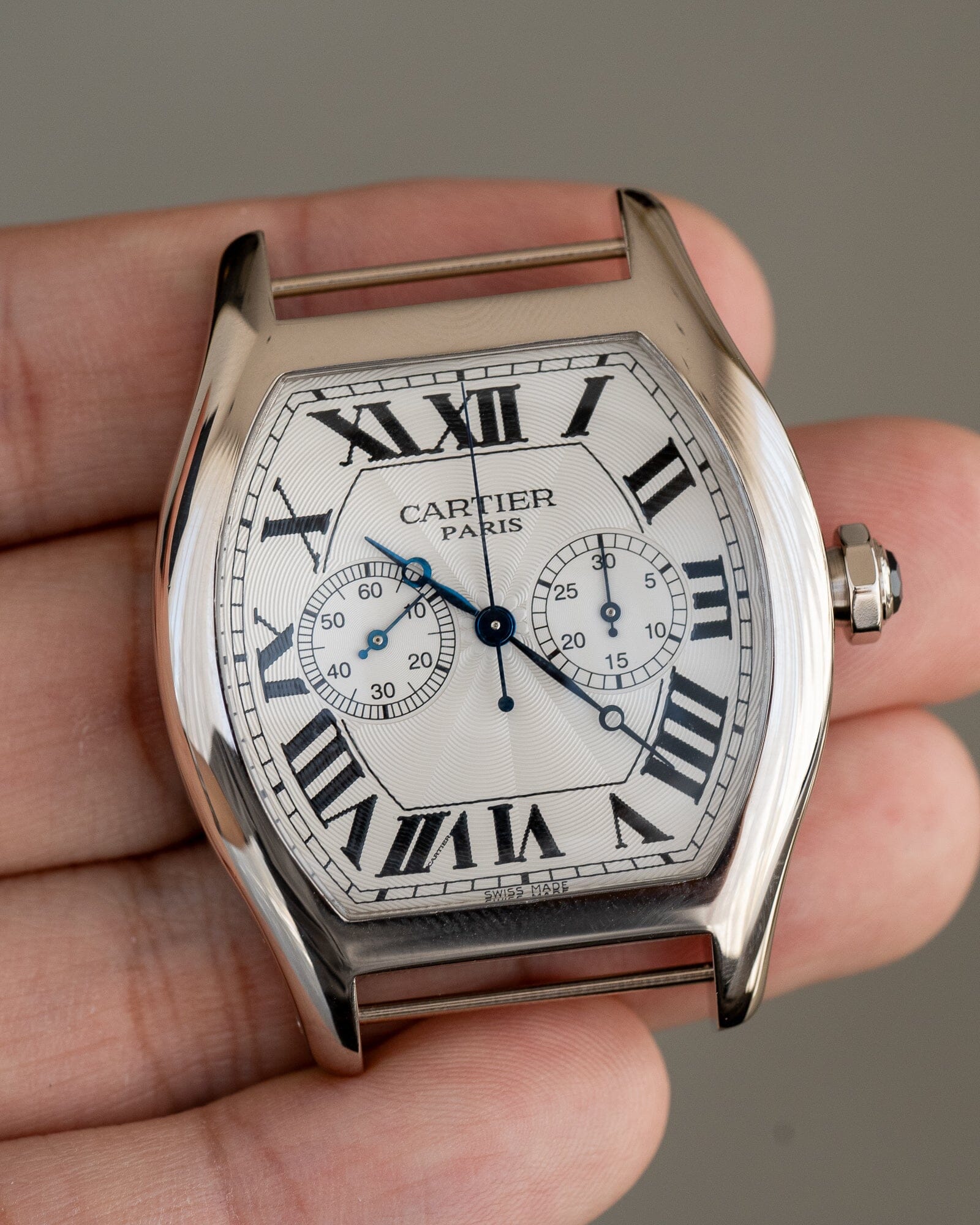 Cartier トーチュ 2762 WG モノプッシャークロノグラフ CPCP Watch CARTIER