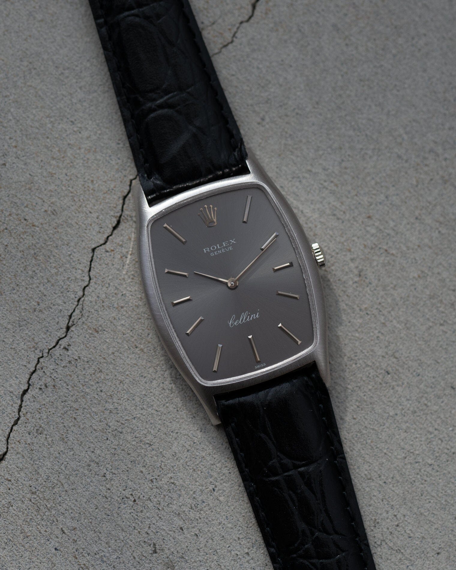 Rolex チェリーニ 3807 WG グレーダイアル Watch ROLEX