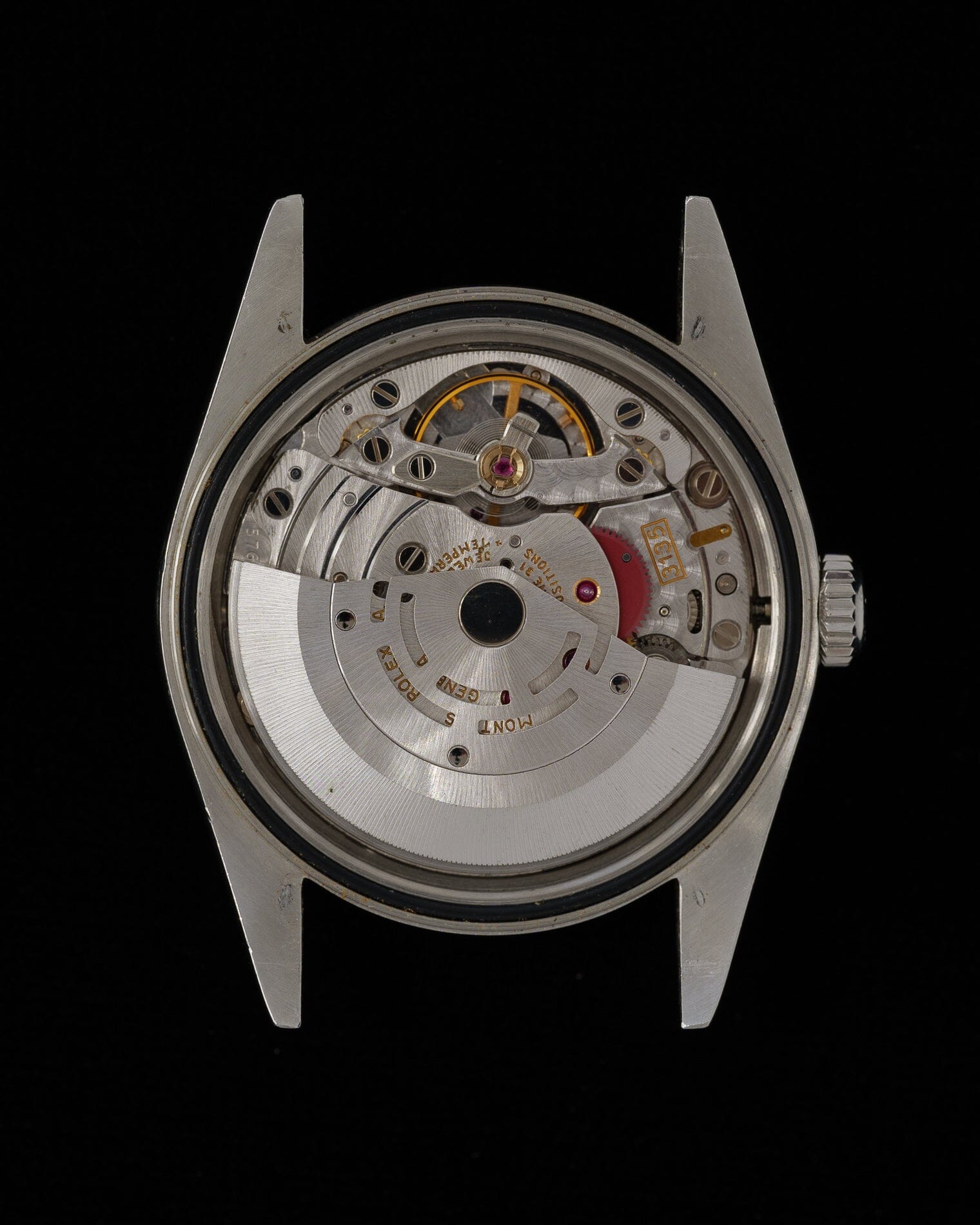 ロレックス デイトジャスト 16220 シルバーパティナダイアル Watch ROLEX