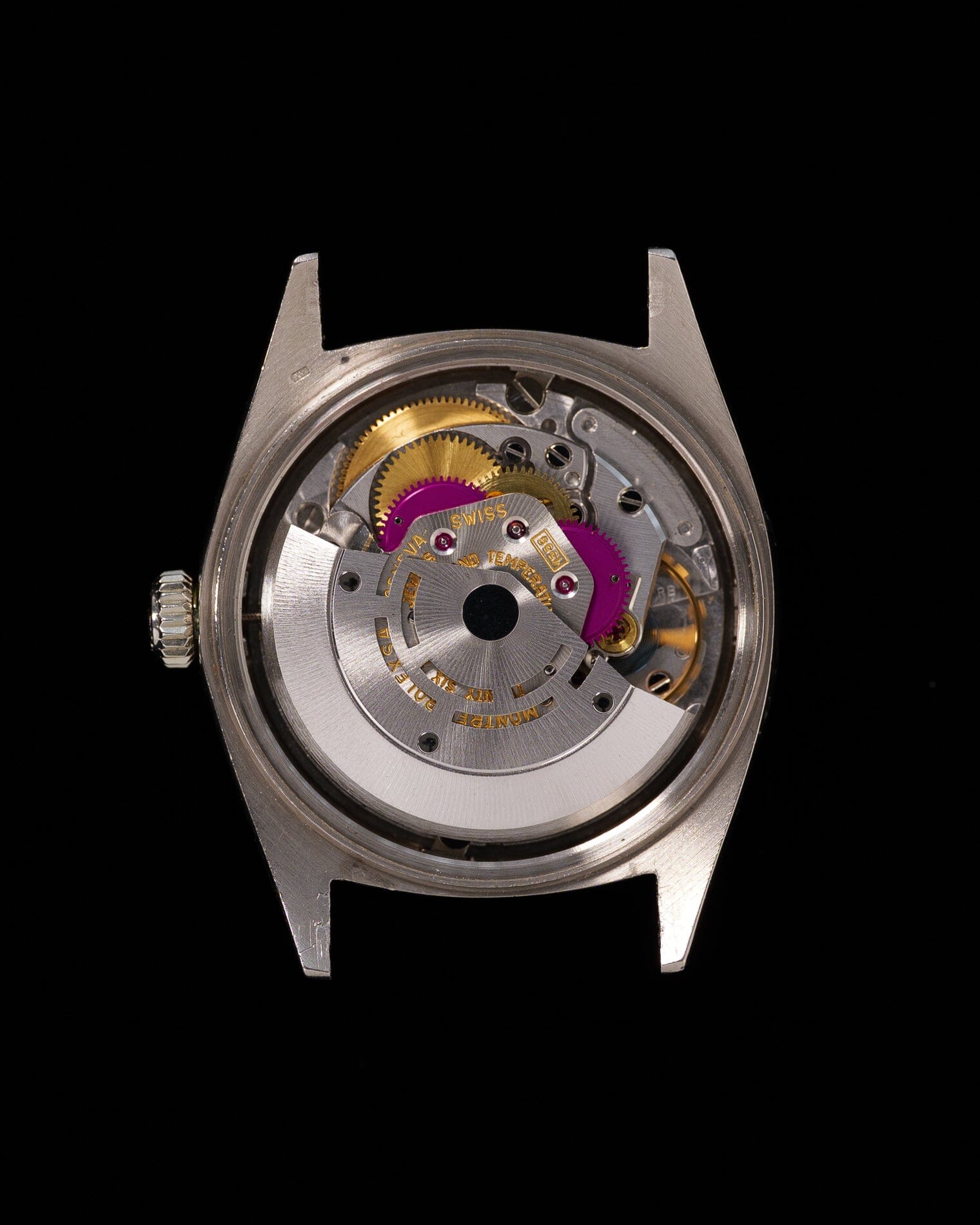 ロレックス デイデイト 1803 WG シルバーダイアル Watch ROLEX