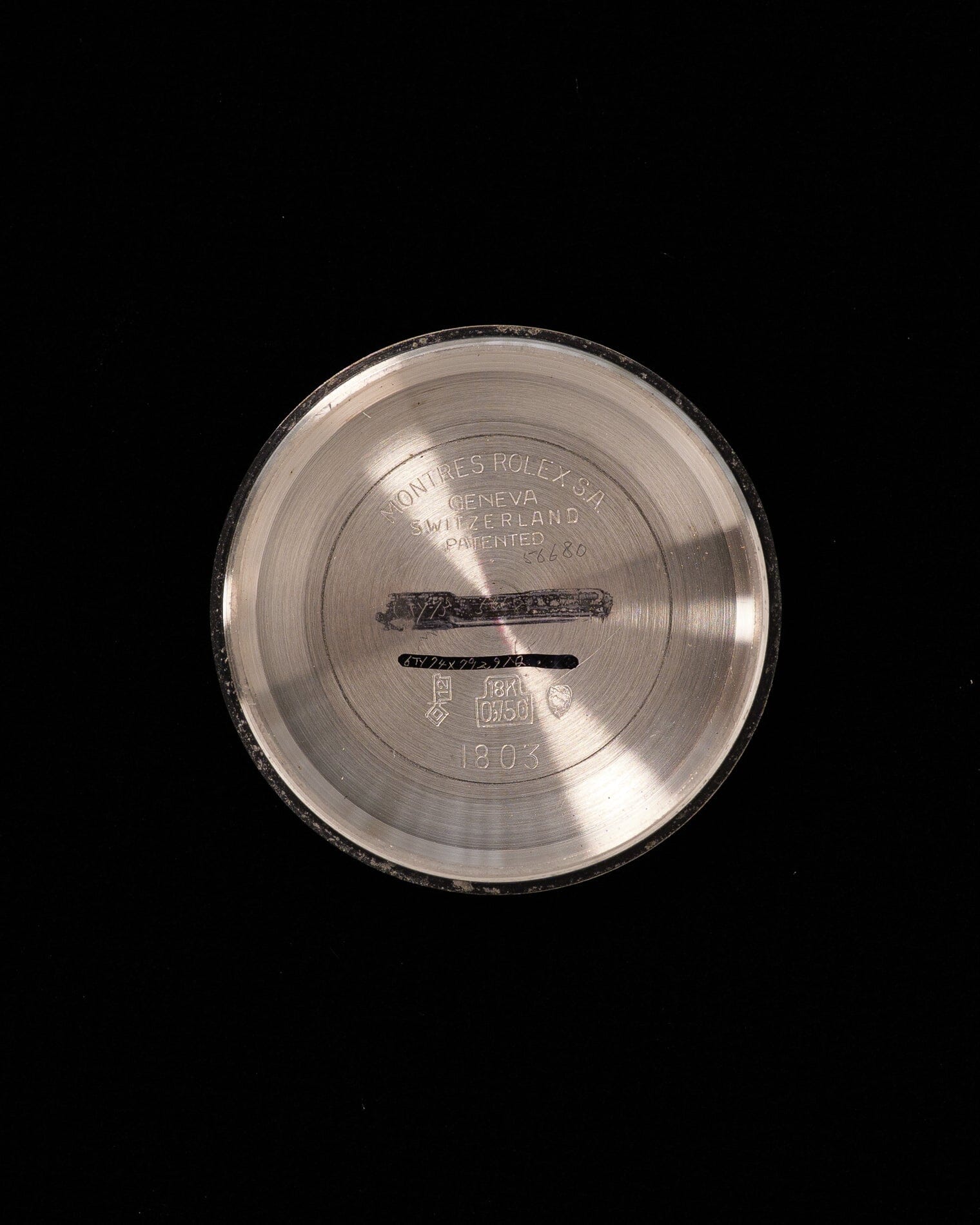 ロレックス デイデイト 1803 WG シルバーダイアル Watch ROLEX