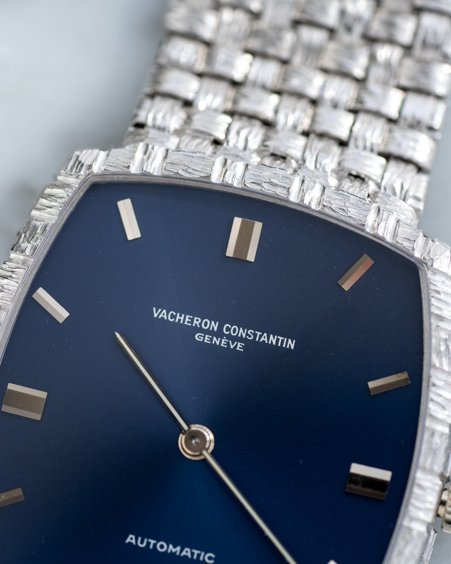 Vacheron Constantin メッシュドール 7943 WG ブルーダイアル "NOS" Watch VACHERON CONSTANTIN