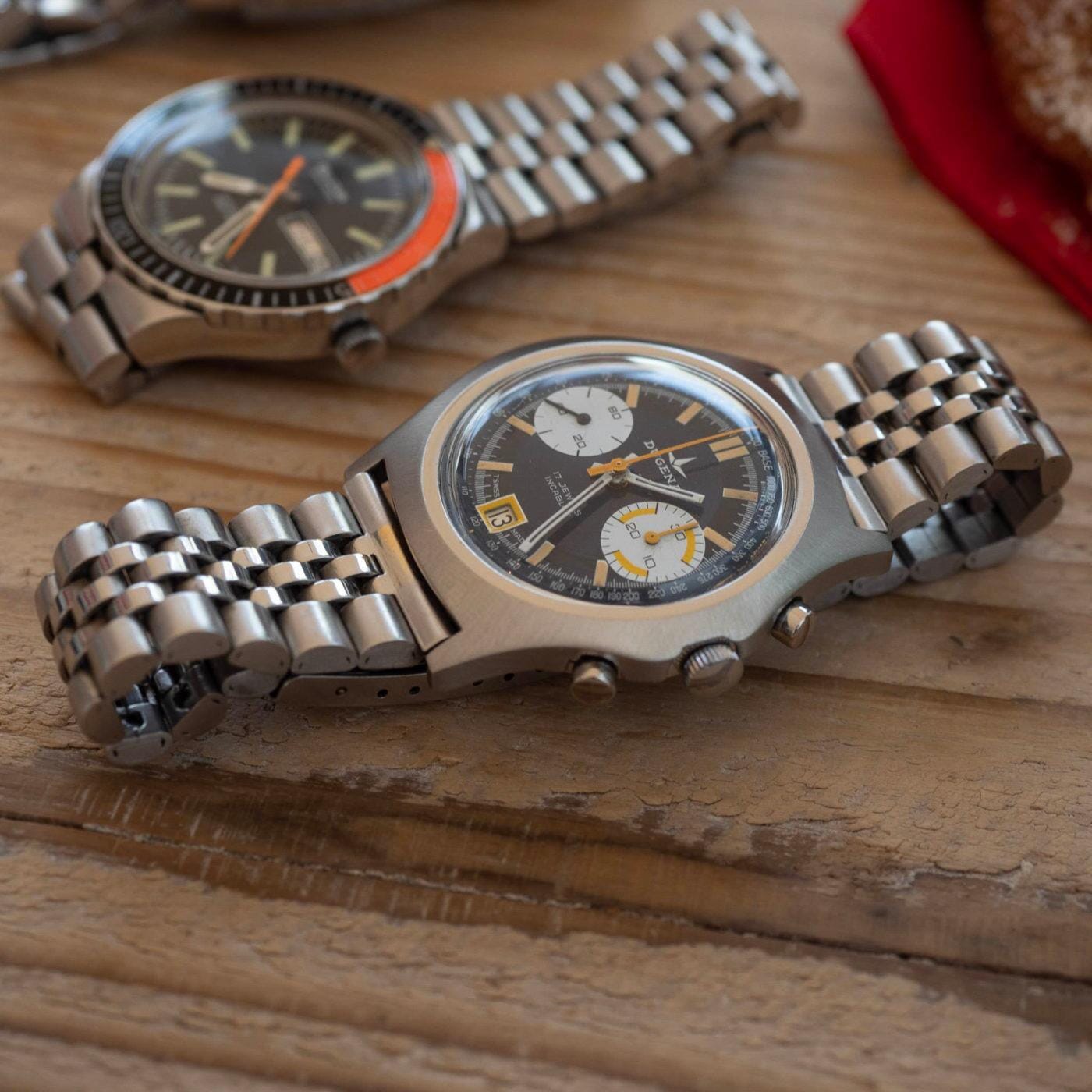 DUGENA Chronograph Valjoux7734 1970s - Arbitro