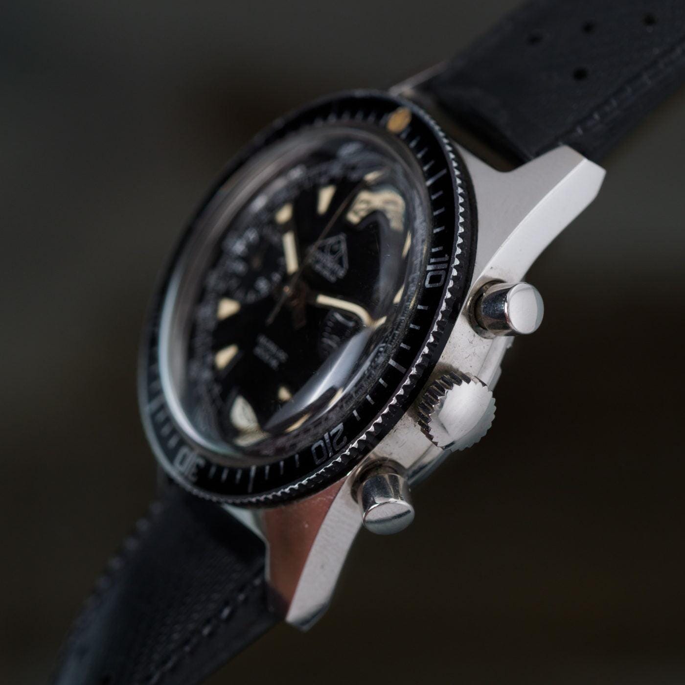 MONDAINE Diver Chronograph 1970s - Arbitro