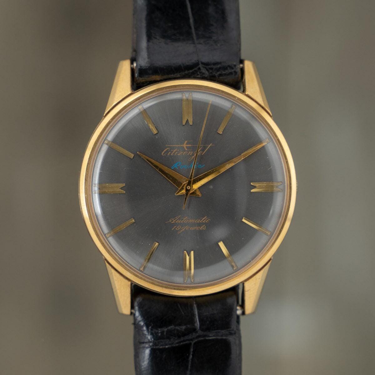 CITIZEN Jet Rookie Grey Dial 1960s - Arbitro