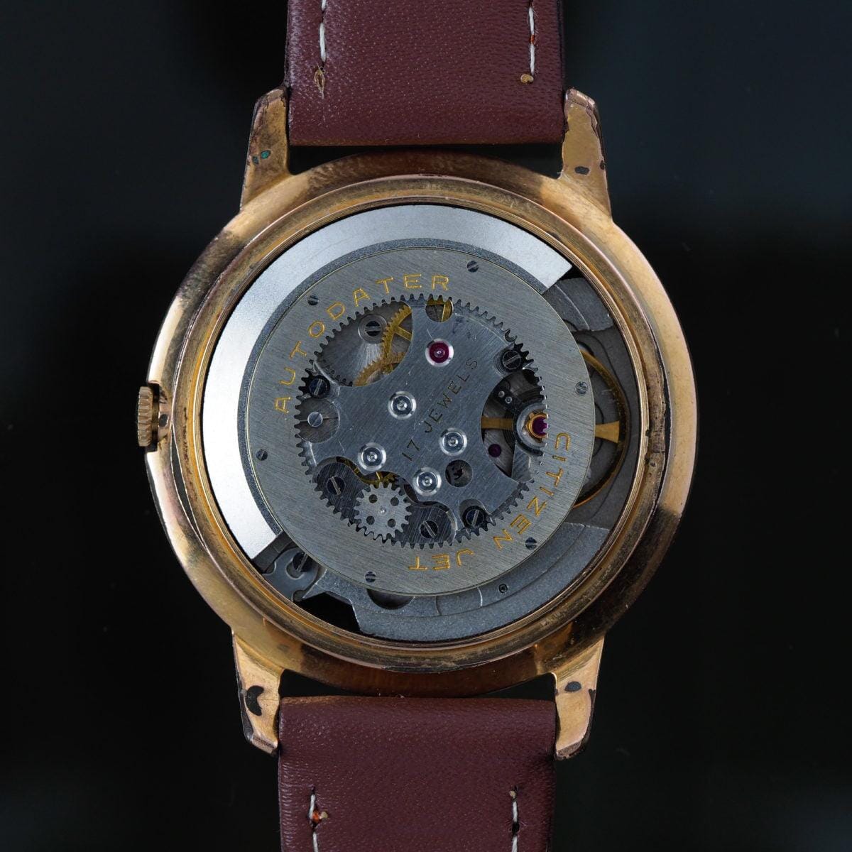 CITIZEN Jet Auto Dater Rookie 1960s - Arbitro
